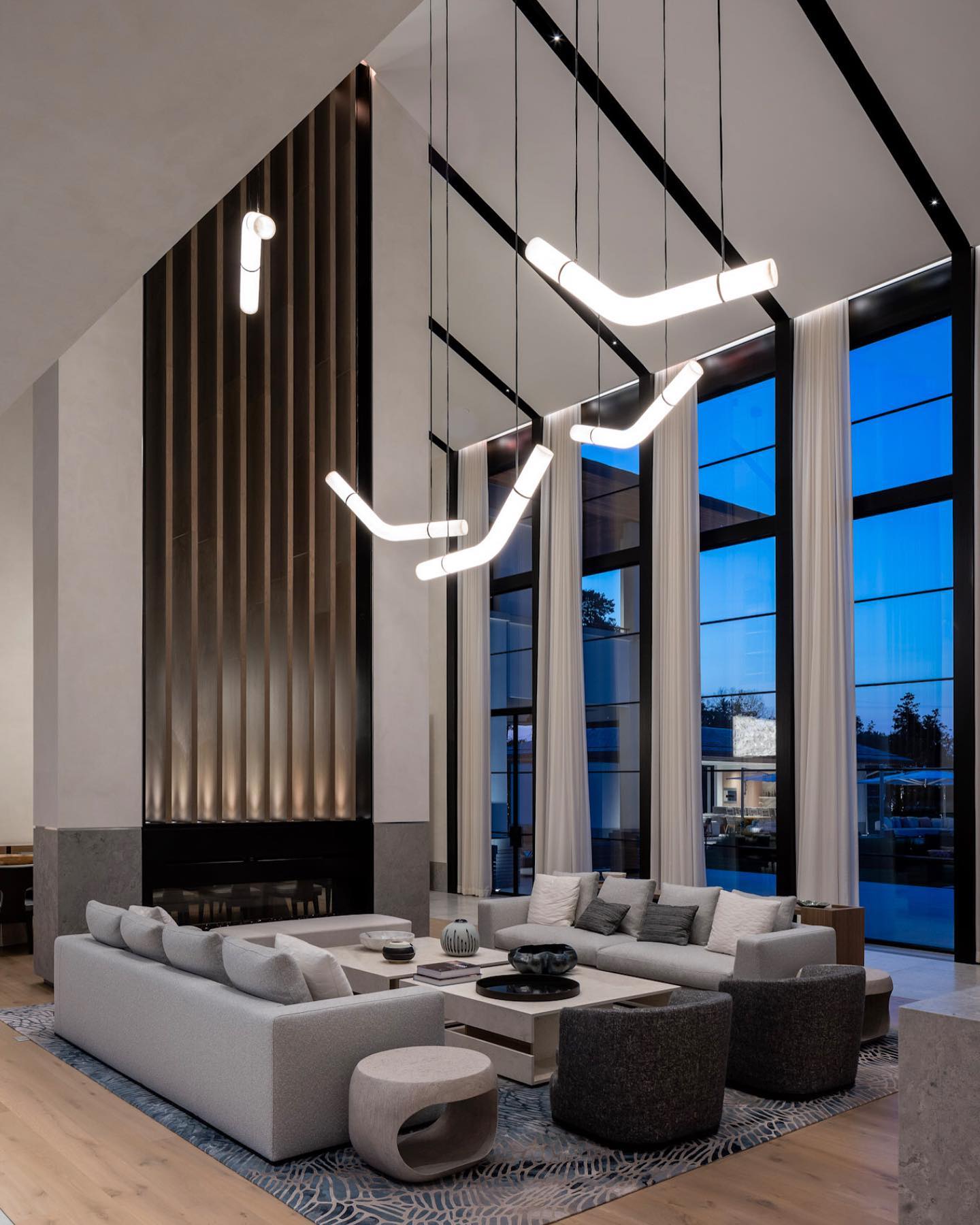 Luste Alabaster Closed-loop Pendant Light Chandelier - Blowlighting