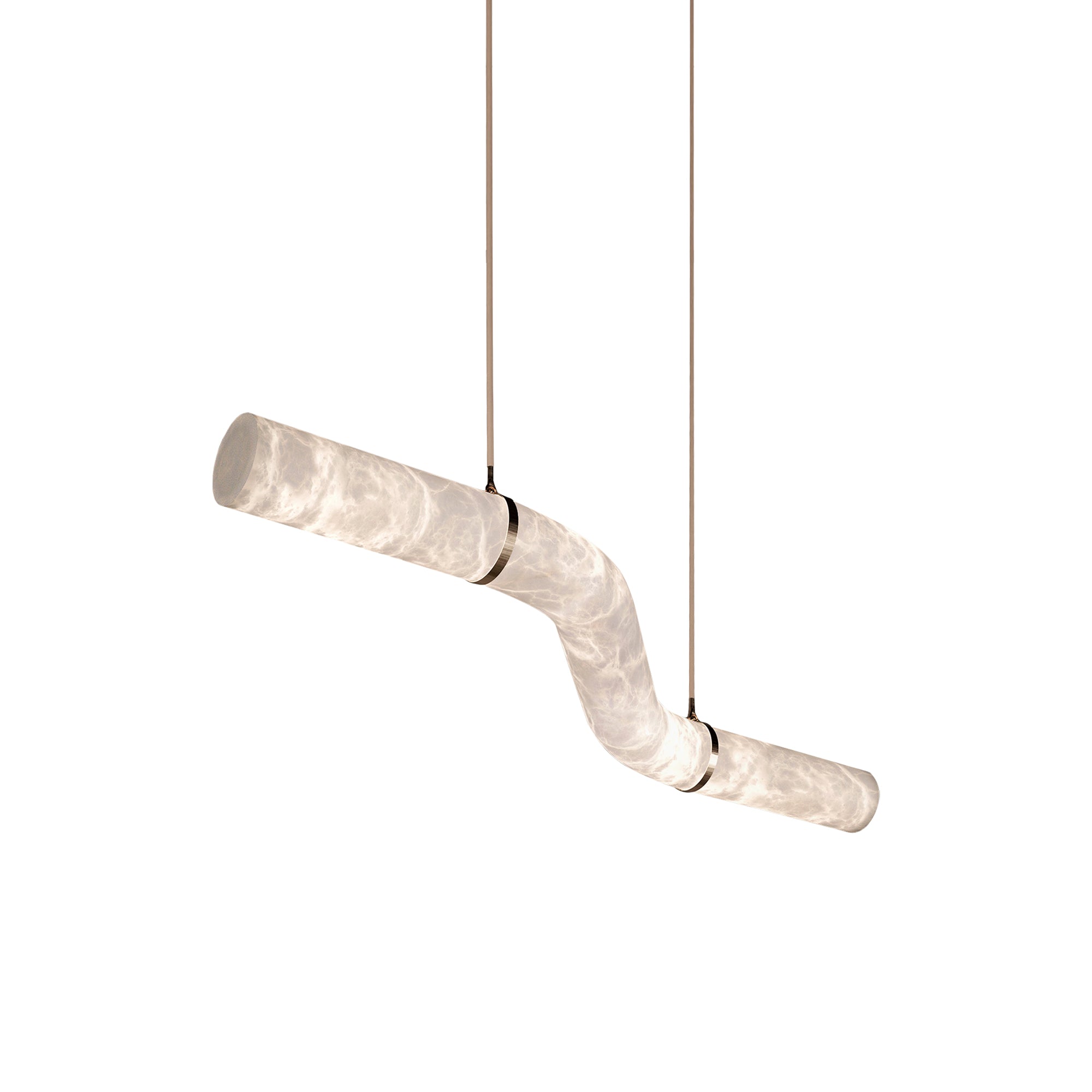 Luste Alabaster Closed-loop Pendant Light Chandelier - Blowlighting
