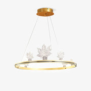 Ion Leaf Chandelier - Blowlighting