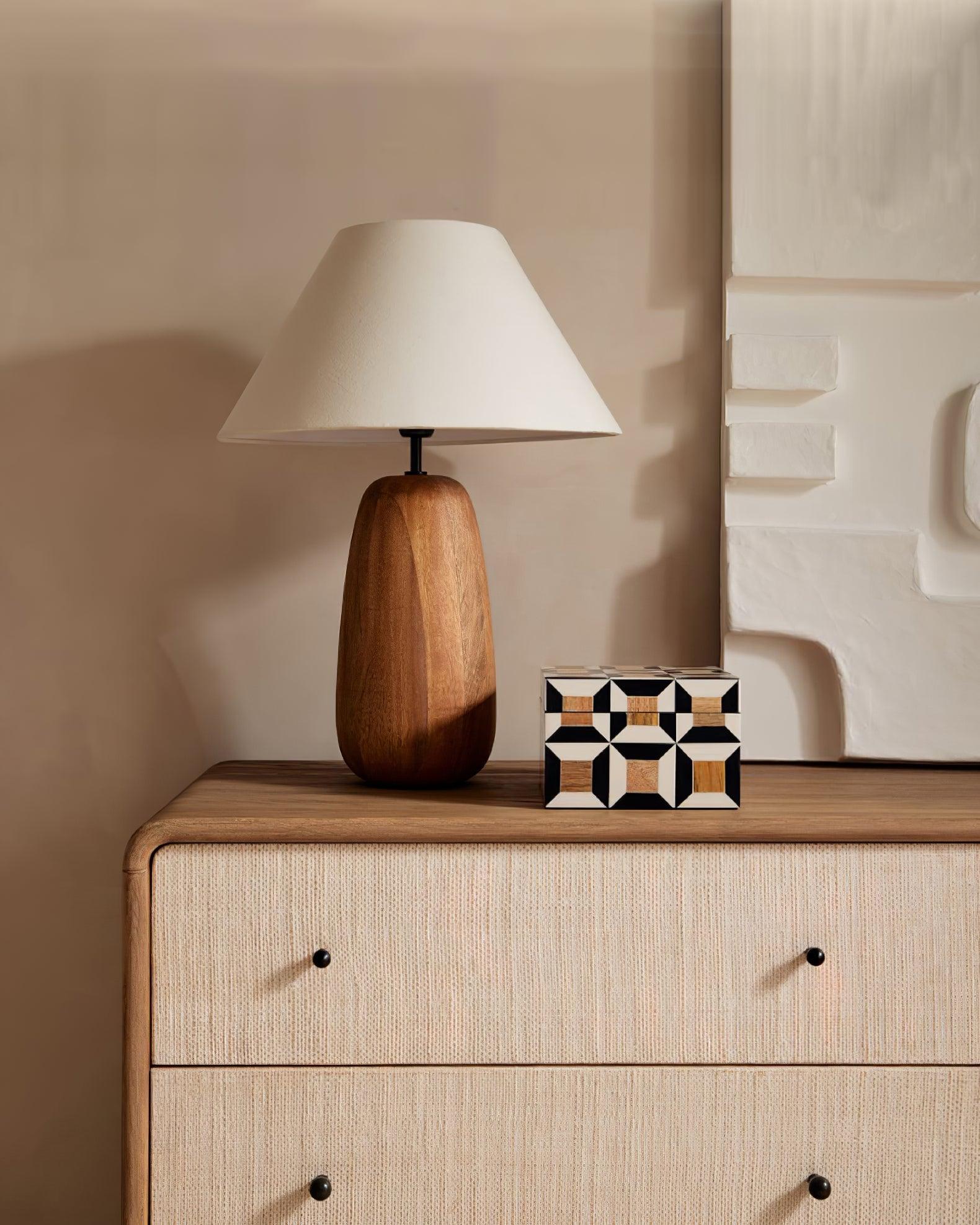 Irving Wood Table Lamp - Blowlighting