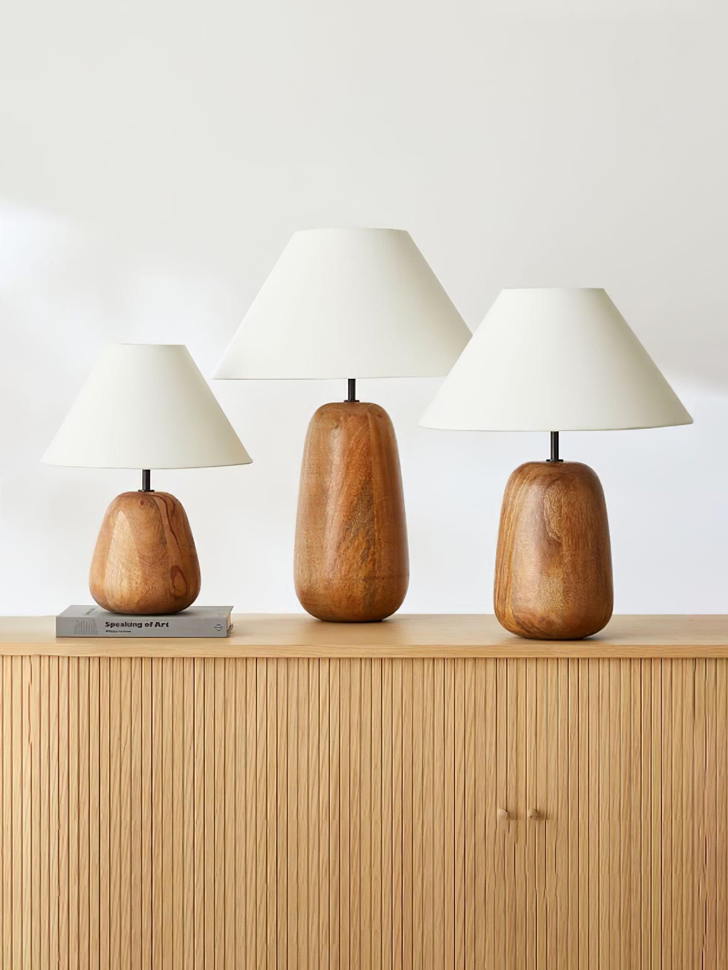 Irving Wood Table Lamp - Blowlighting