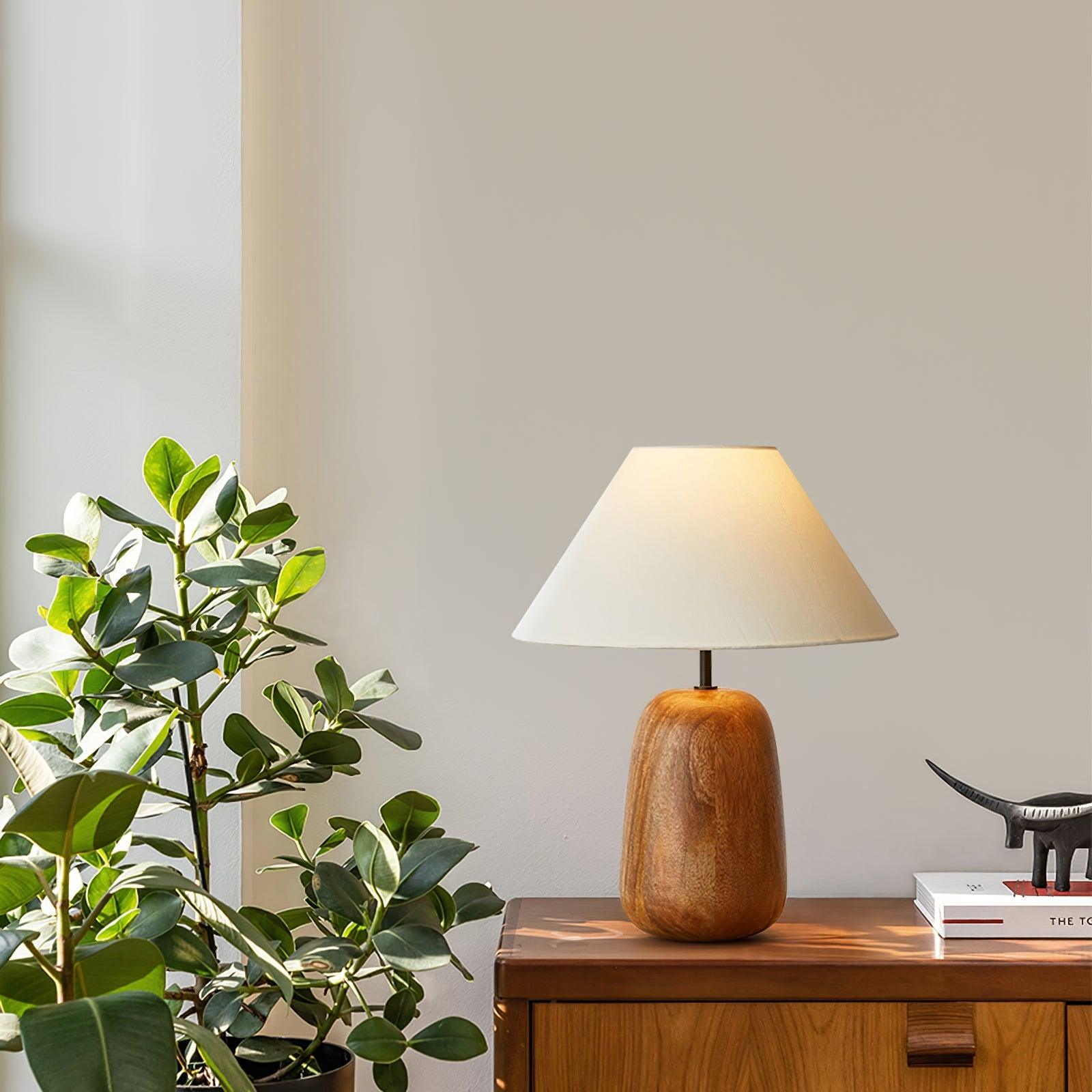 Irving Wood Table Lamp - Blowlighting