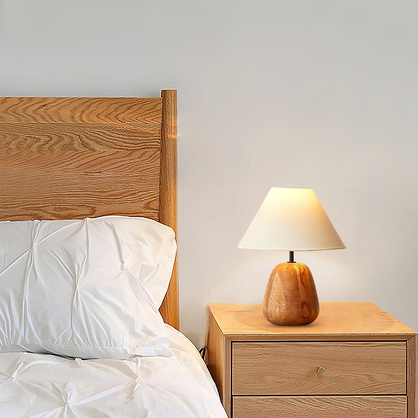 Irving Wood Table Lamp - Blowlighting