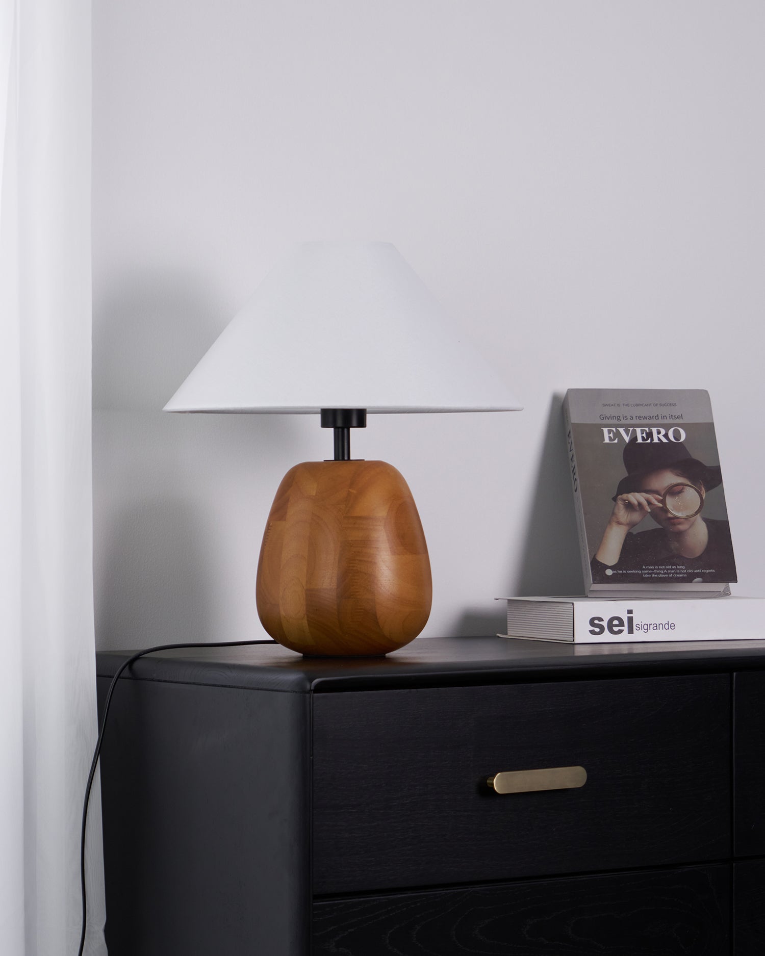 Irving Wood Table Lamp - Blowlighting