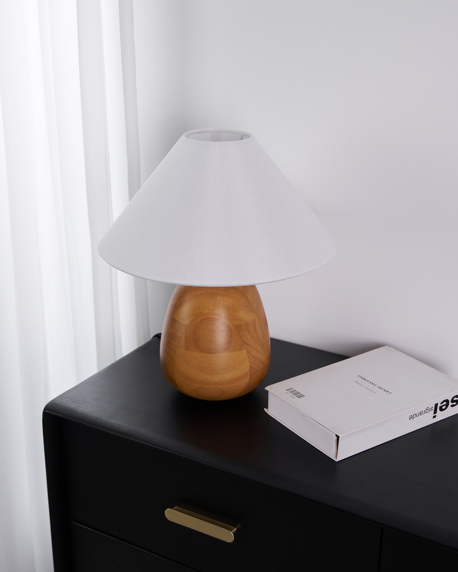 Irving Wood Table Lamp - Blowlighting