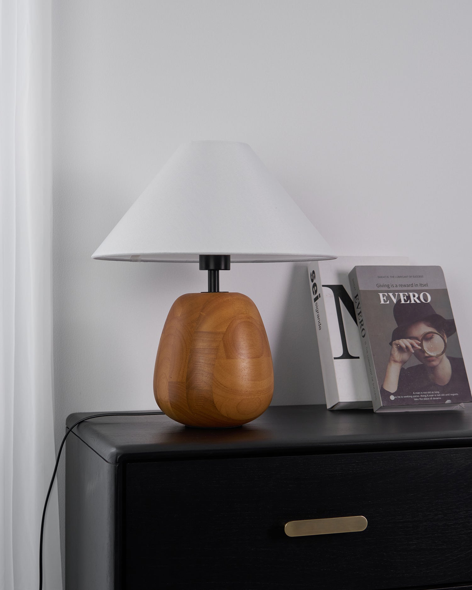 Irving Wood Table Lamp - Blowlighting