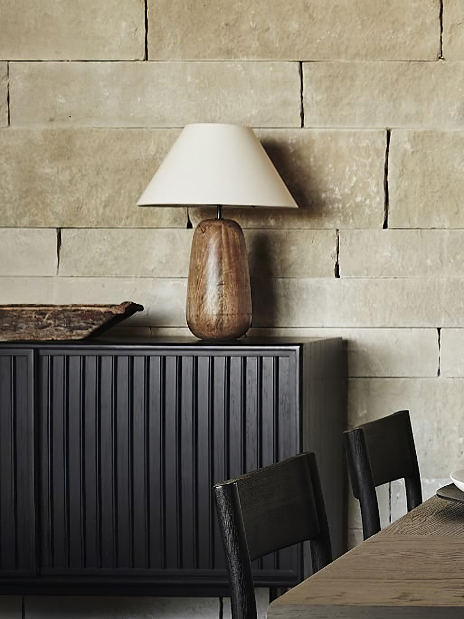 Irving Wood Table Lamp - Blowlighting