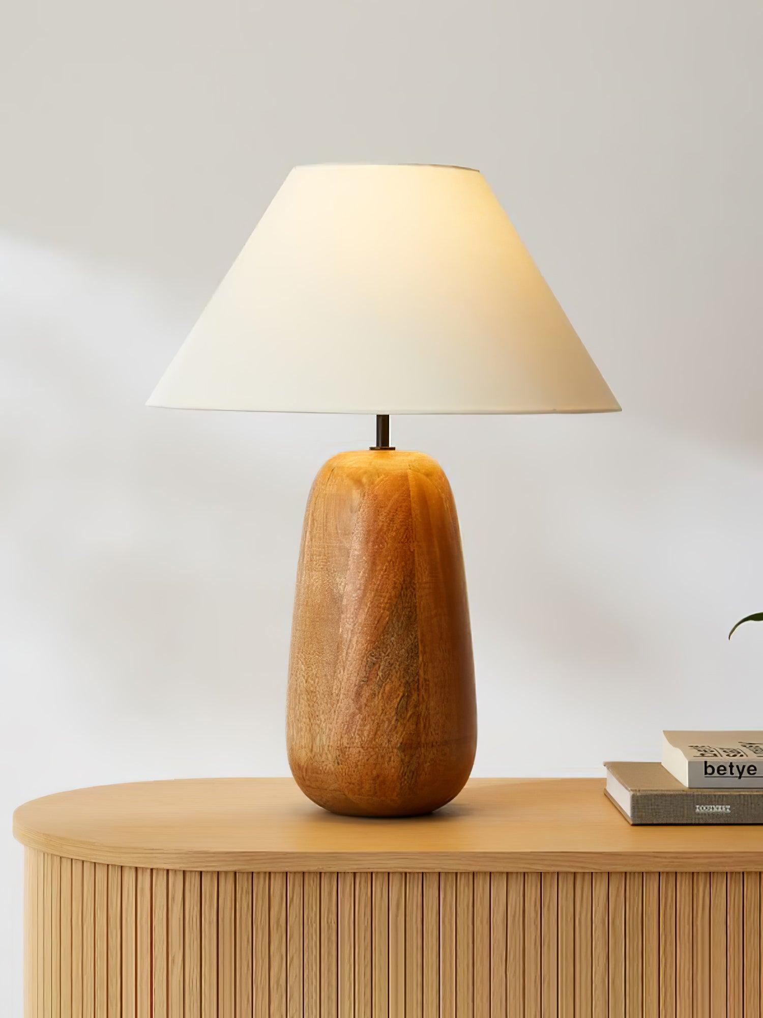 Irving Wood Table Lamp - Blowlighting