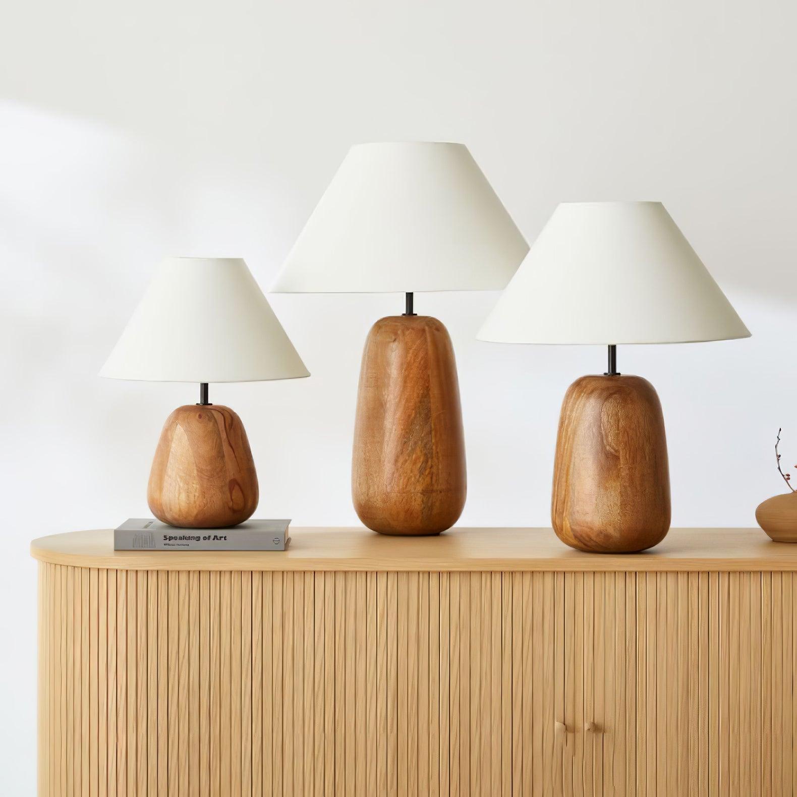 Irving Wood Table Lamp - Blowlighting