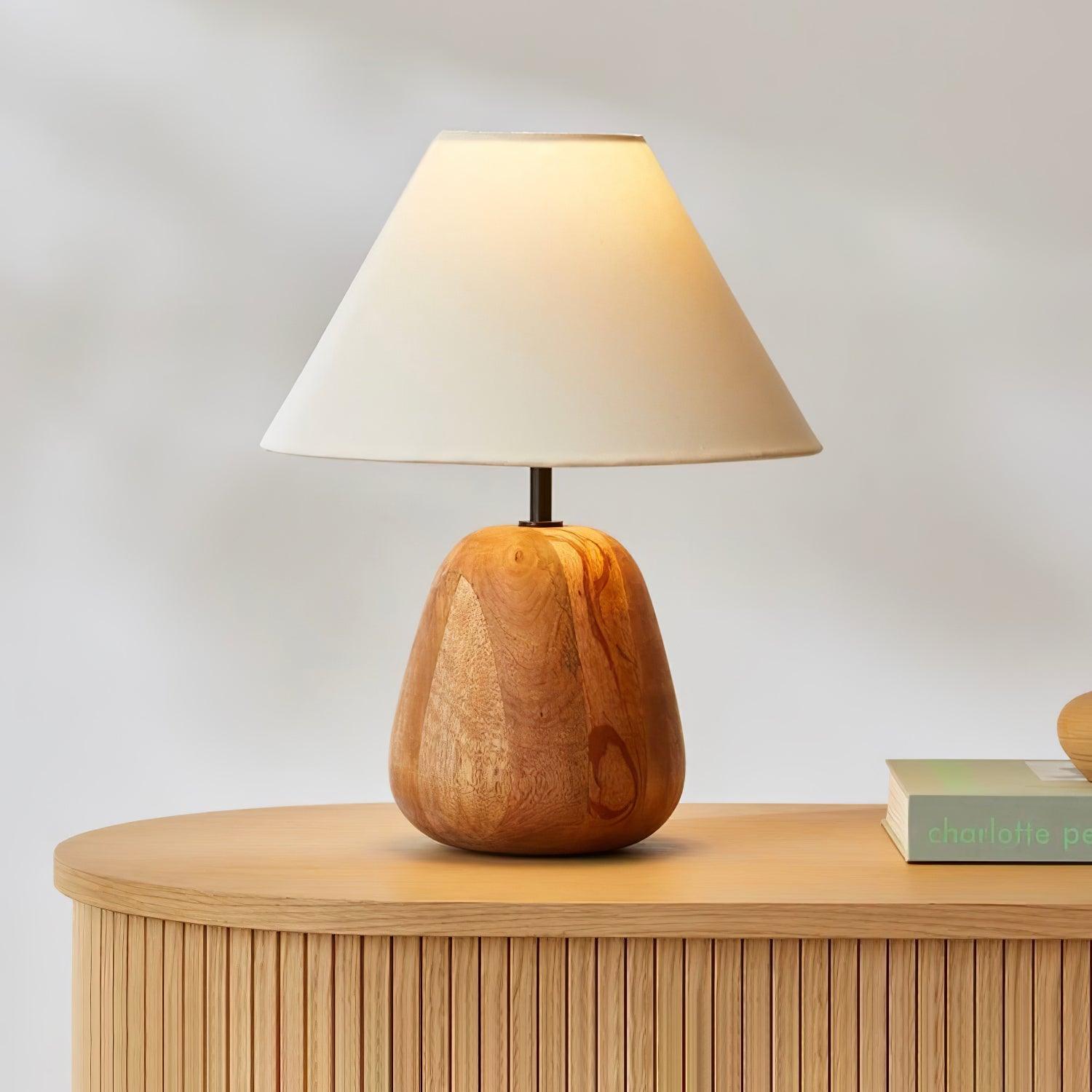 Irving Wood Table Lamp - Blowlighting