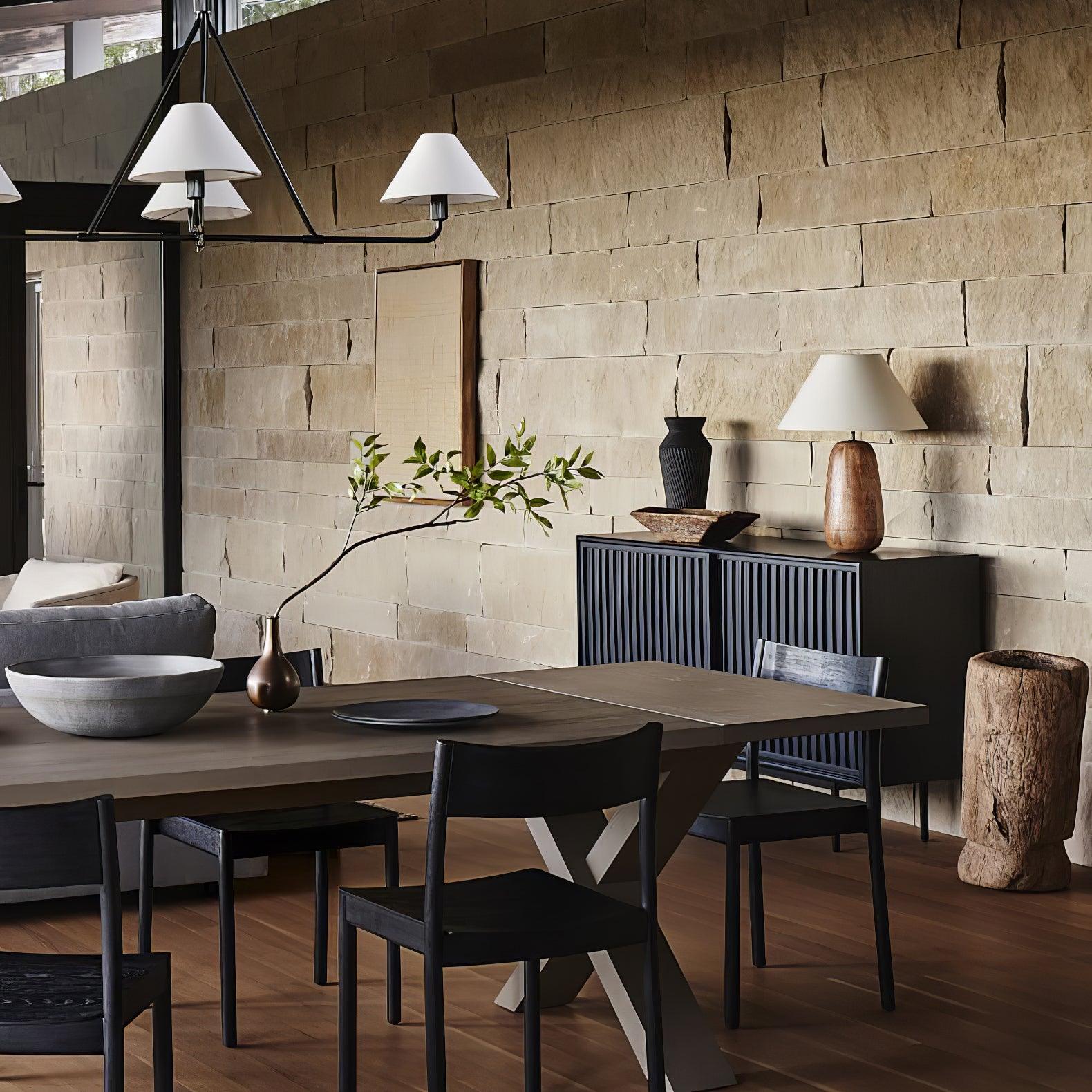 Irving Wood Table Lamp - Blowlighting