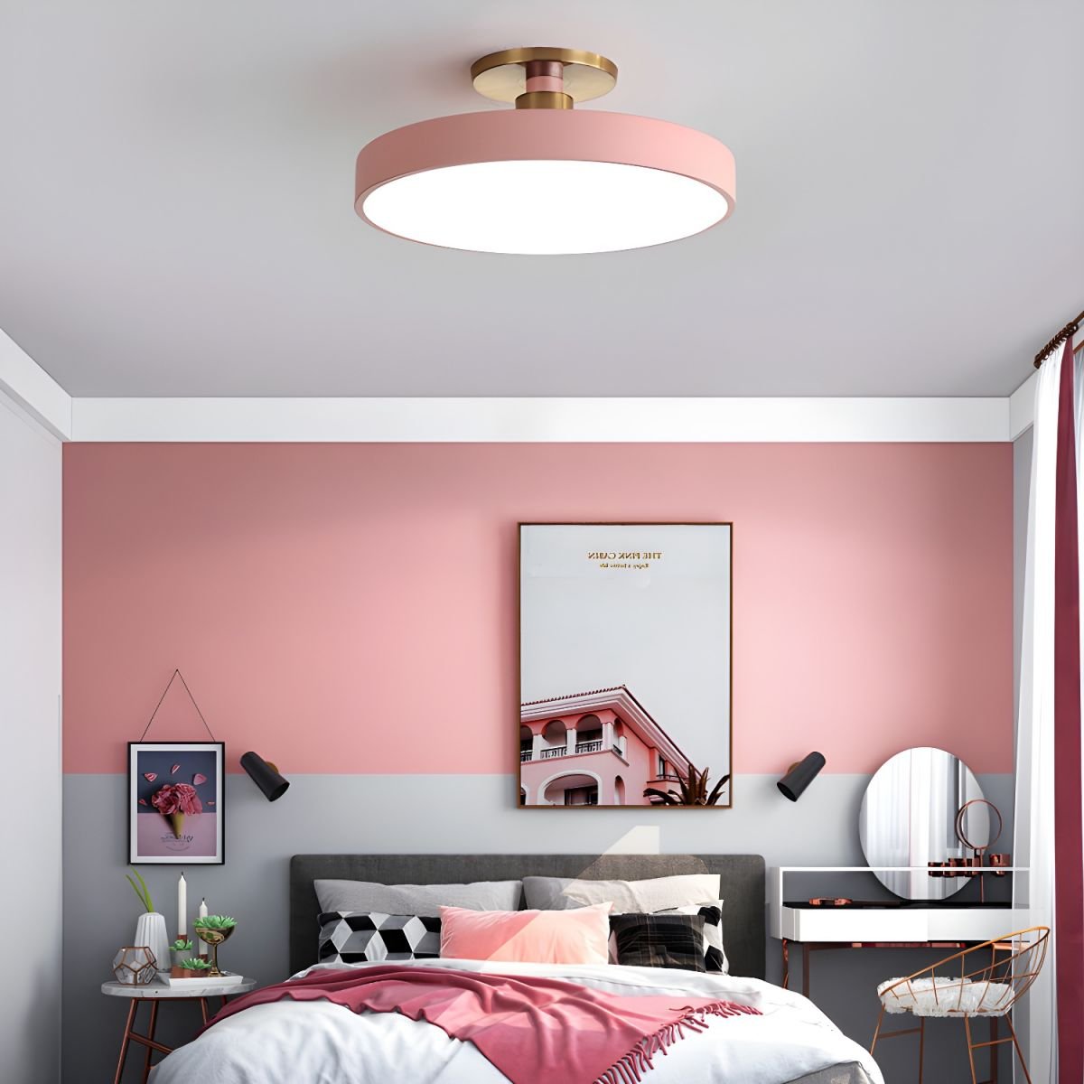Isla Flush Mount Ceiling Lamp - Blowlighting