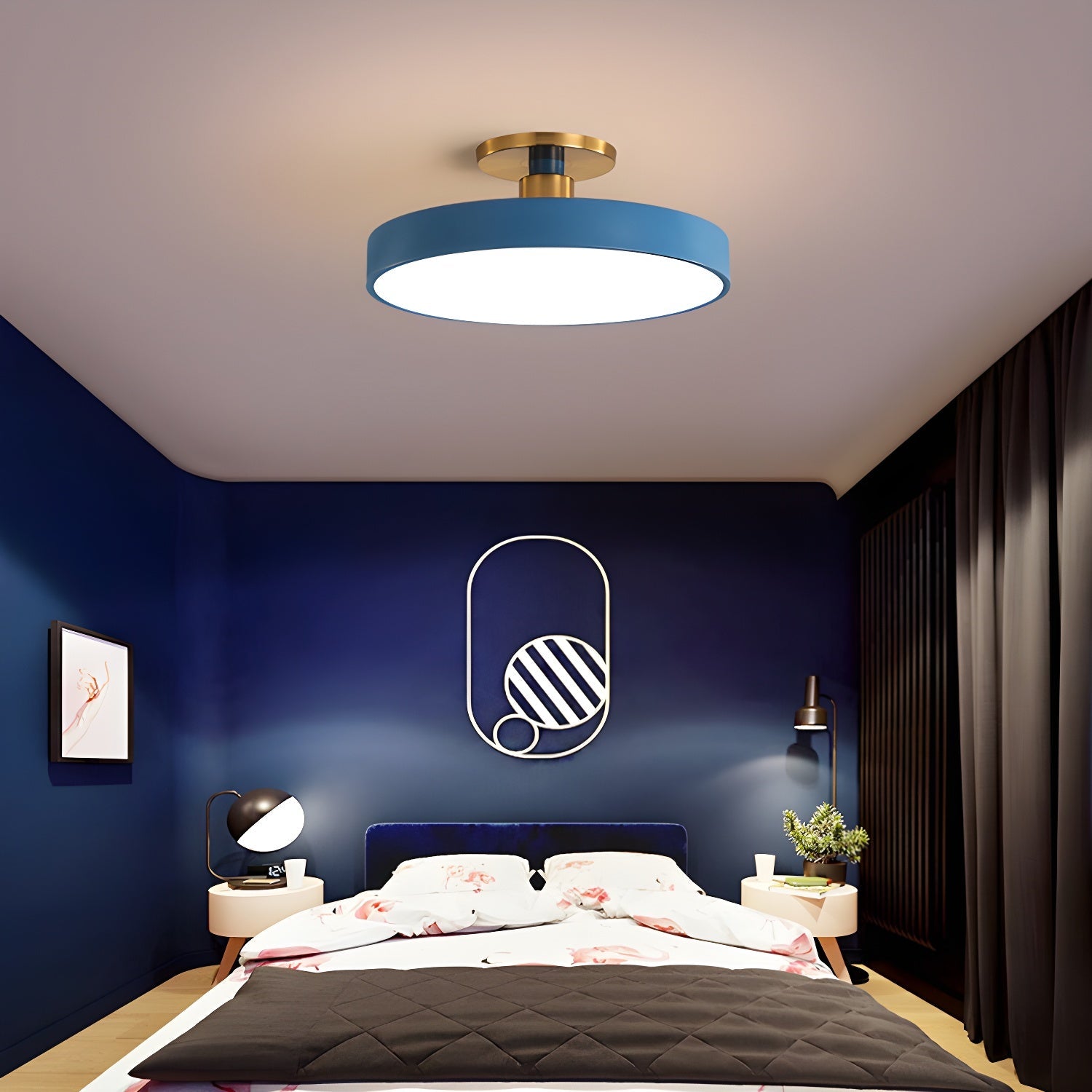 Isla Flush Mount Ceiling Lamp - Blowlighting