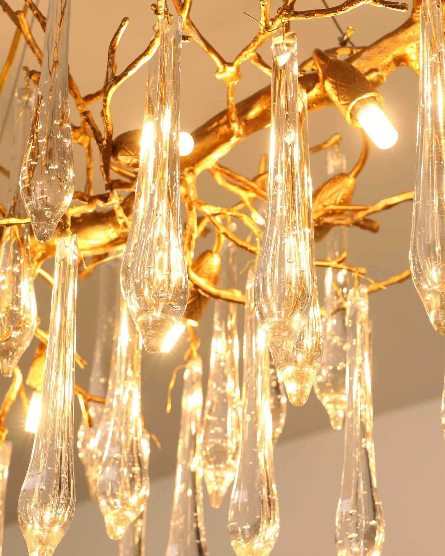 Janae Luxury Glass Chandelier