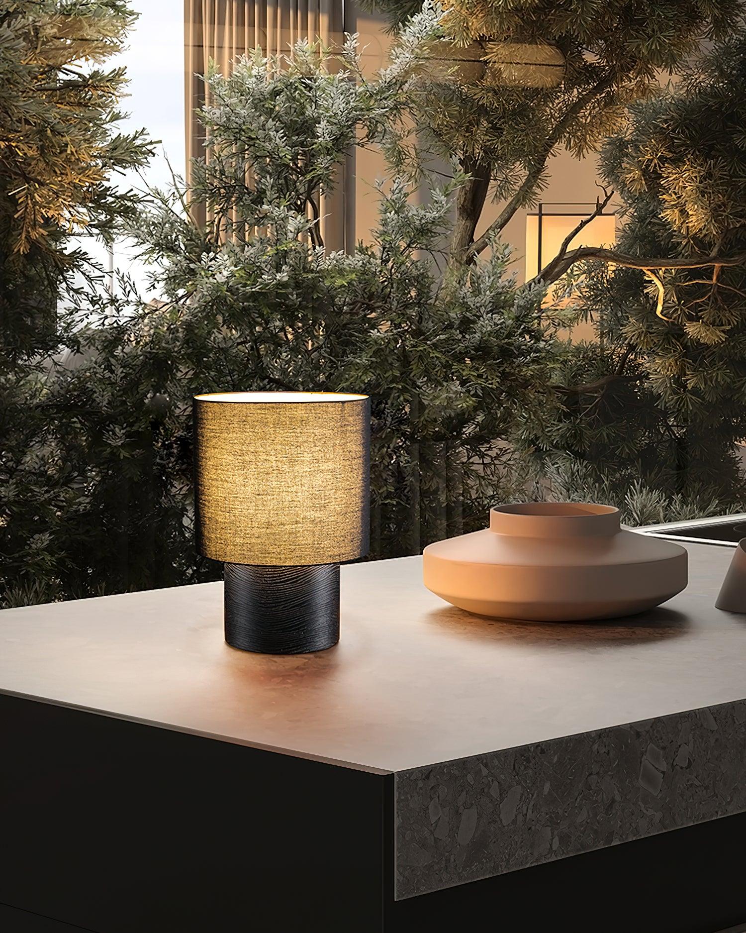Japanese Wabi Sabi Table Lamp - Blowlighting