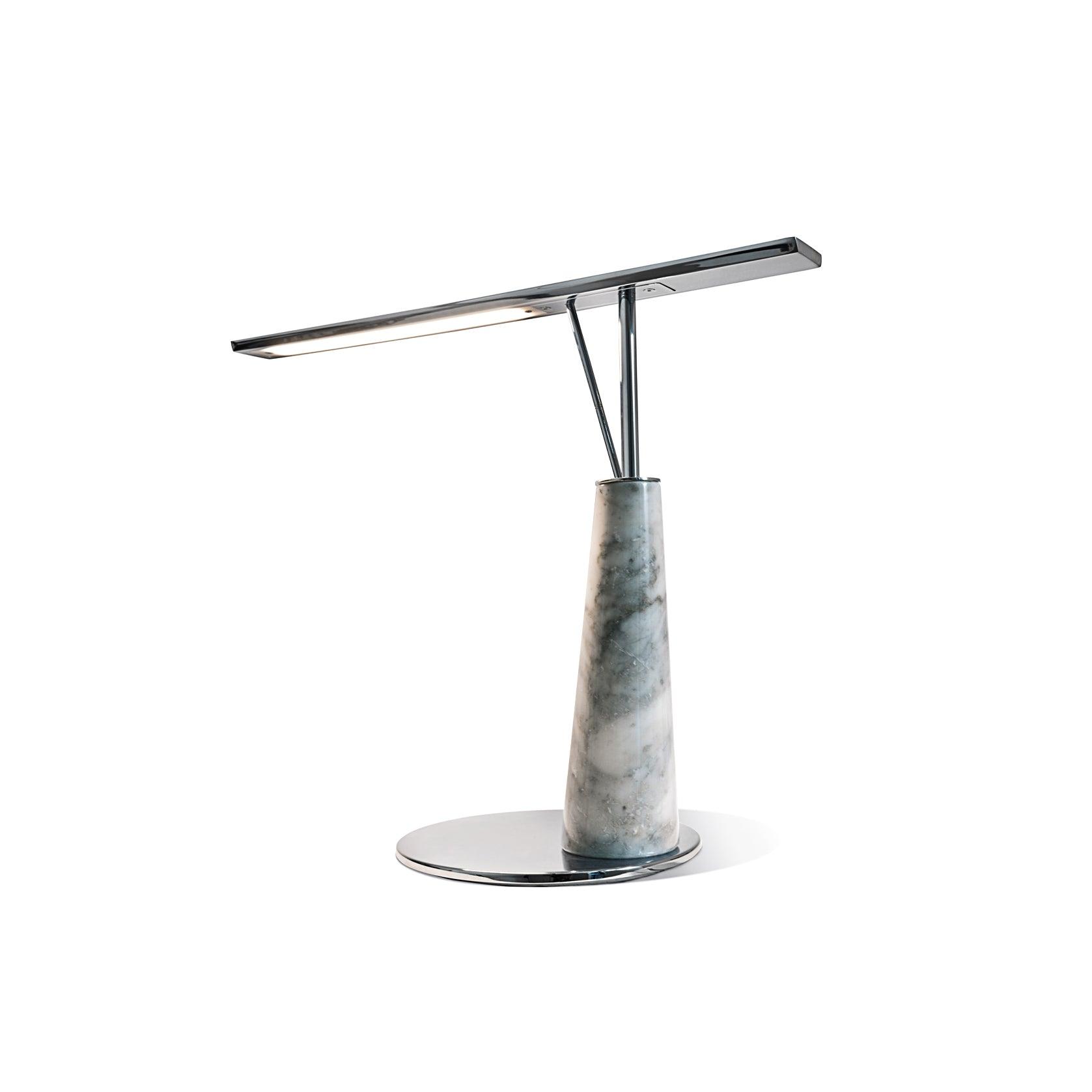 Lunaris Modern Marble Table Lamp - Blowlighting