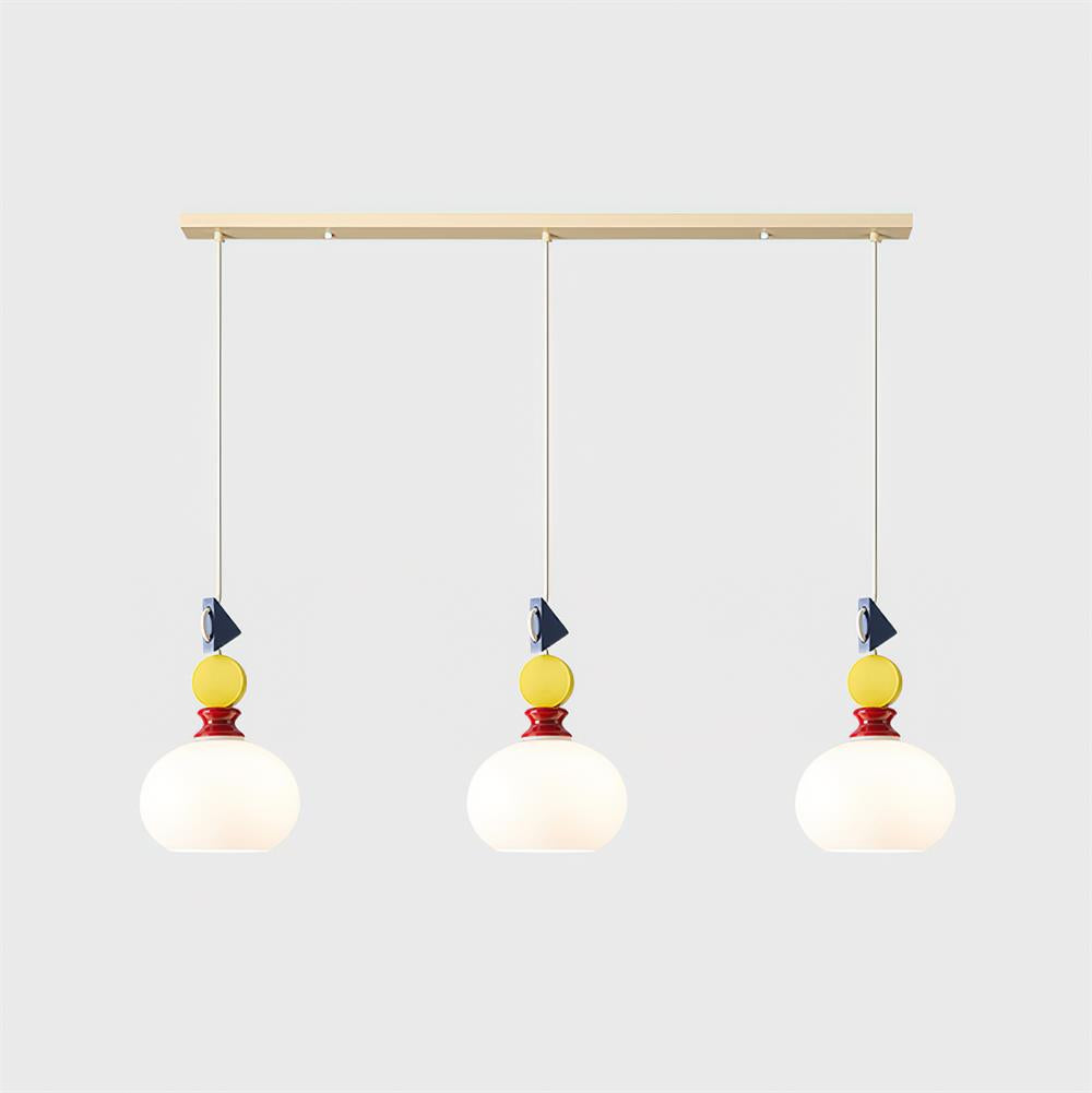 Jelly Ranbow Glass Pendant Lamp