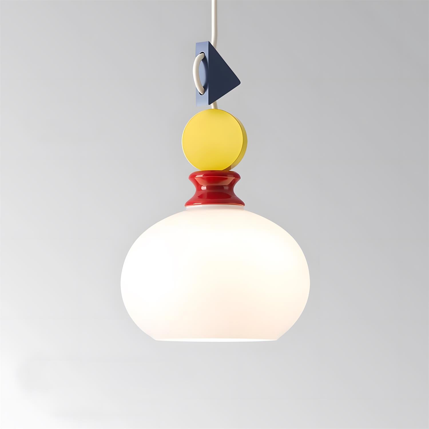 Jelly Ranbow Glass Pendant Lamp
