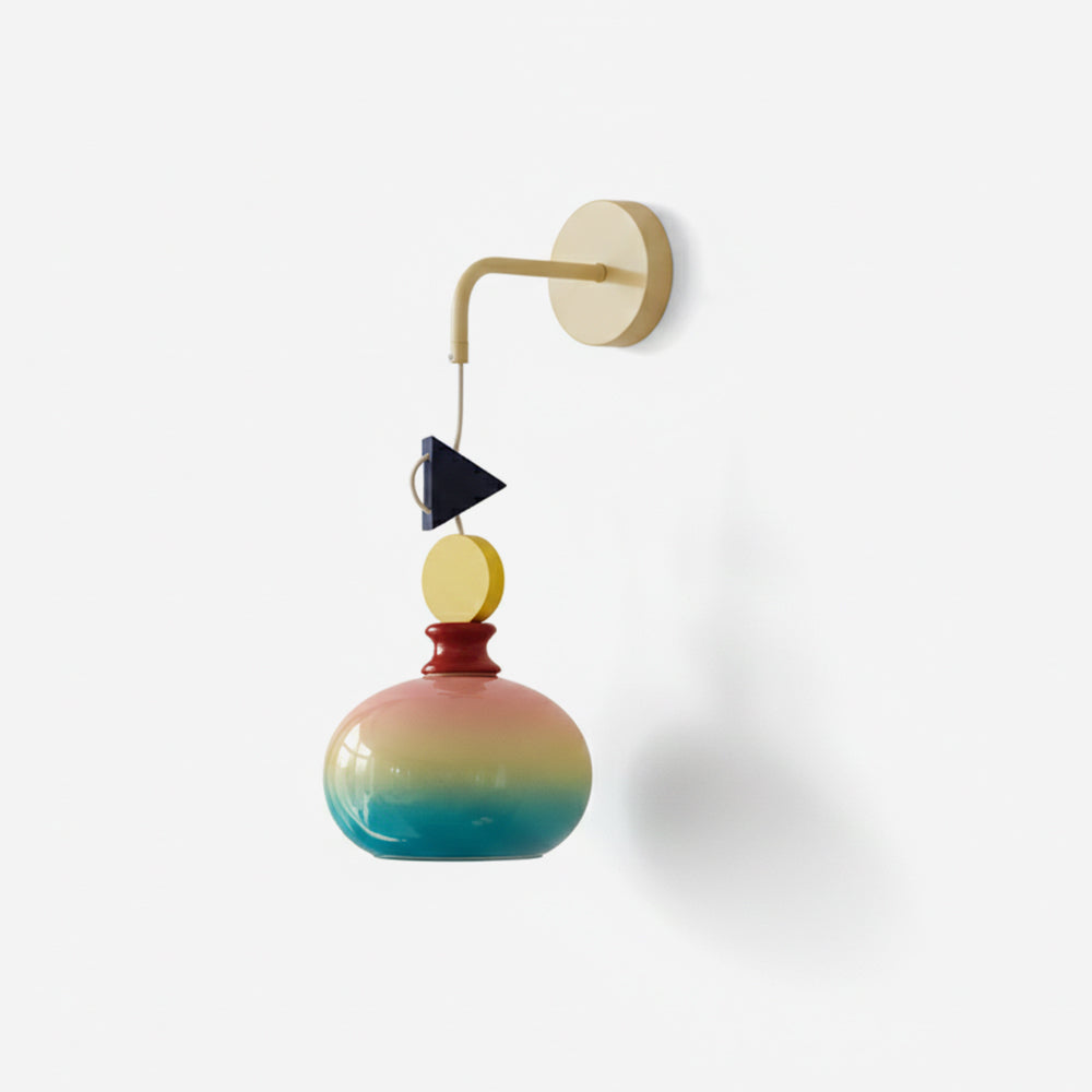 Jellytone Bohemian Glass Wall Light