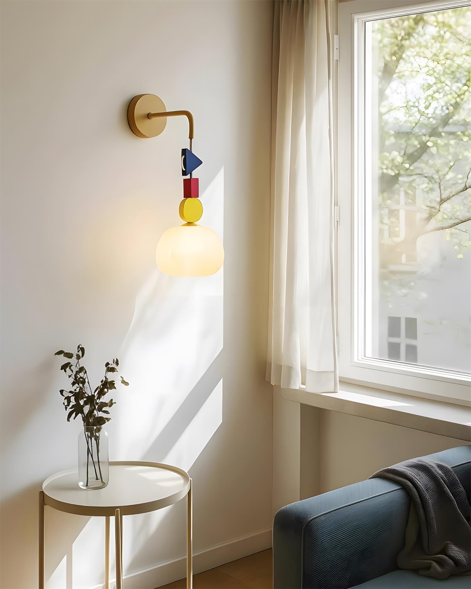 Jellytone Bohemian Glass Wall Light