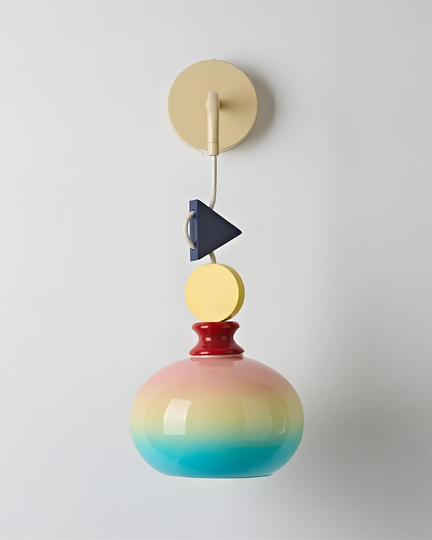 Jellytone Bohemian Glass Wall Light