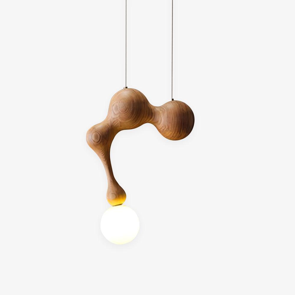 Jenna Wooden Pendant Lamp - Blowlighting