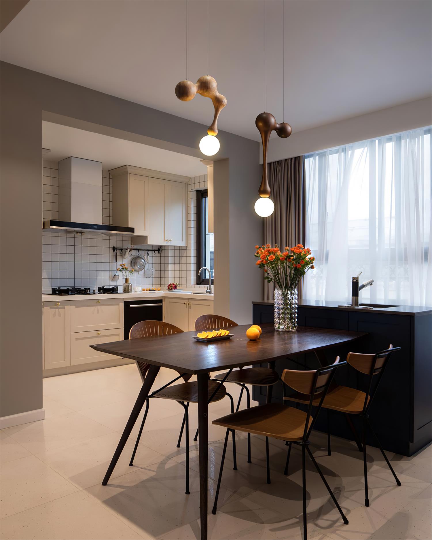 Jenna Wooden Pendant Lamp - Blowlighting