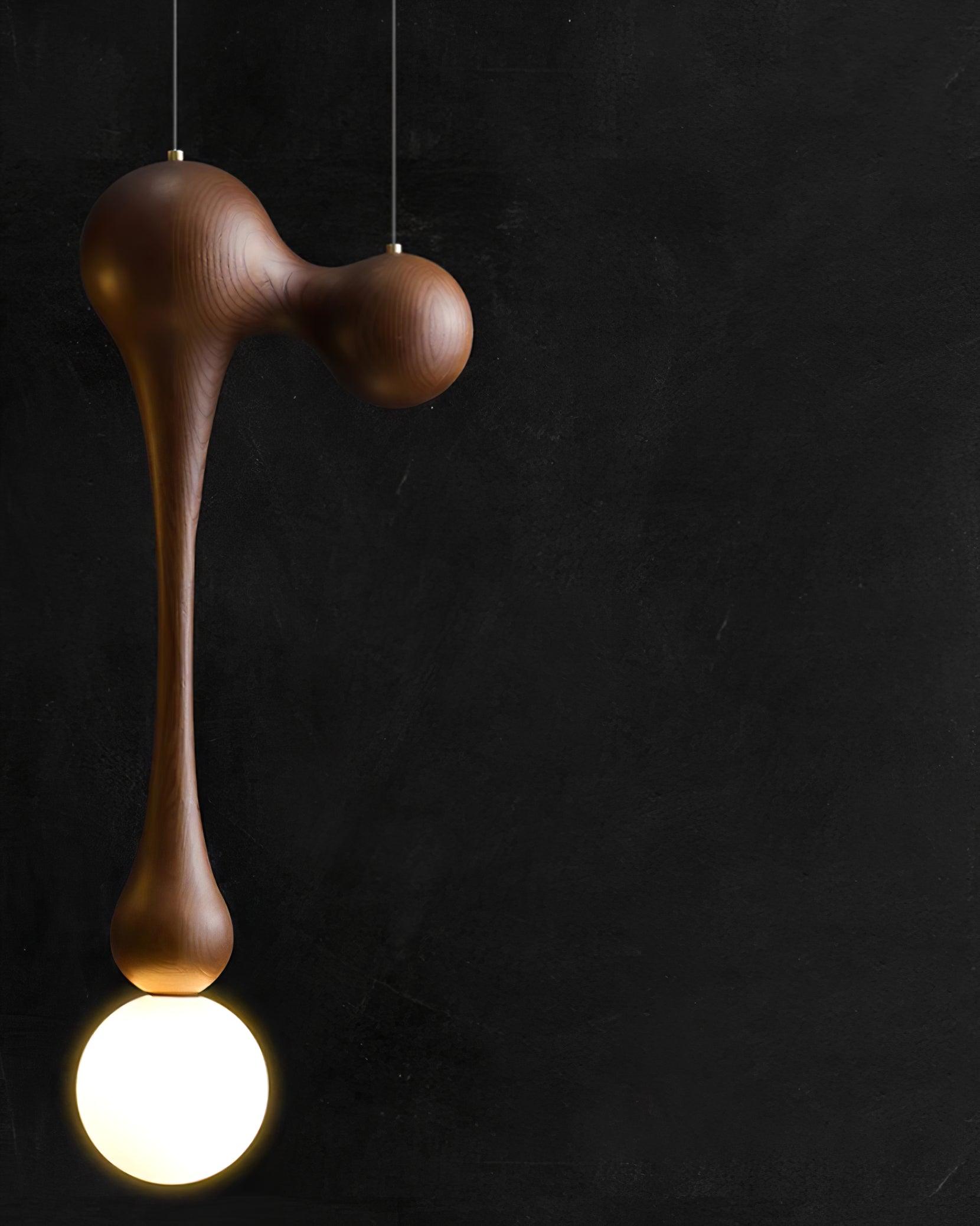 Jenna Wooden Pendant Lamp - Blowlighting