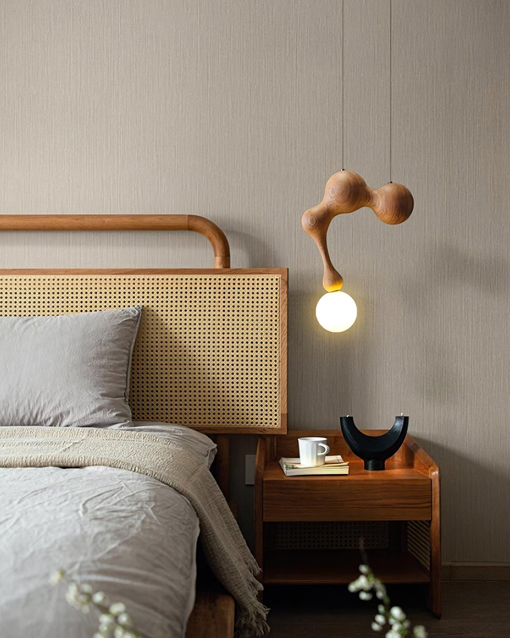 Jenna Wooden Pendant Lamp - Blowlighting