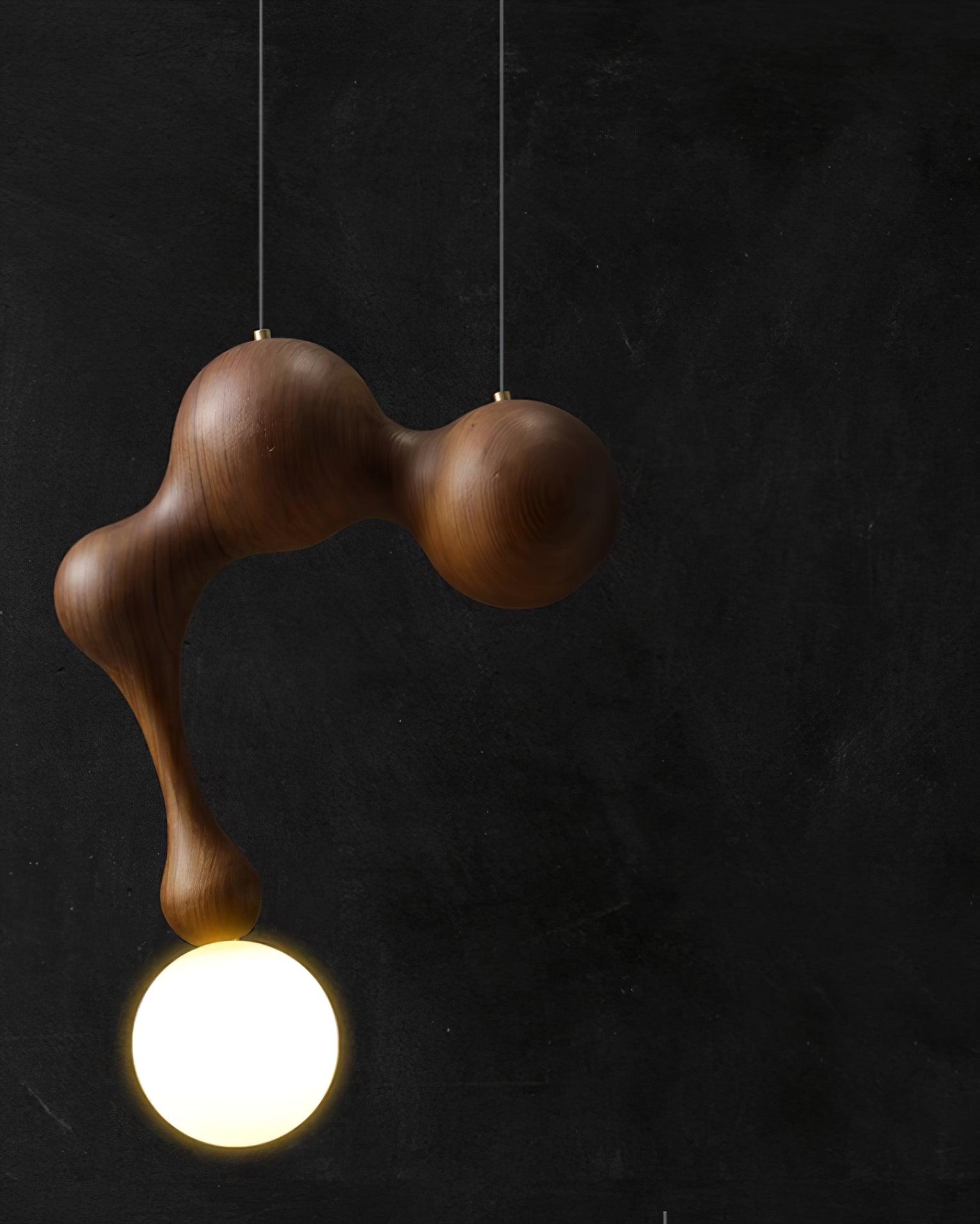 Jenna Wooden Pendant Lamp - Blowlighting