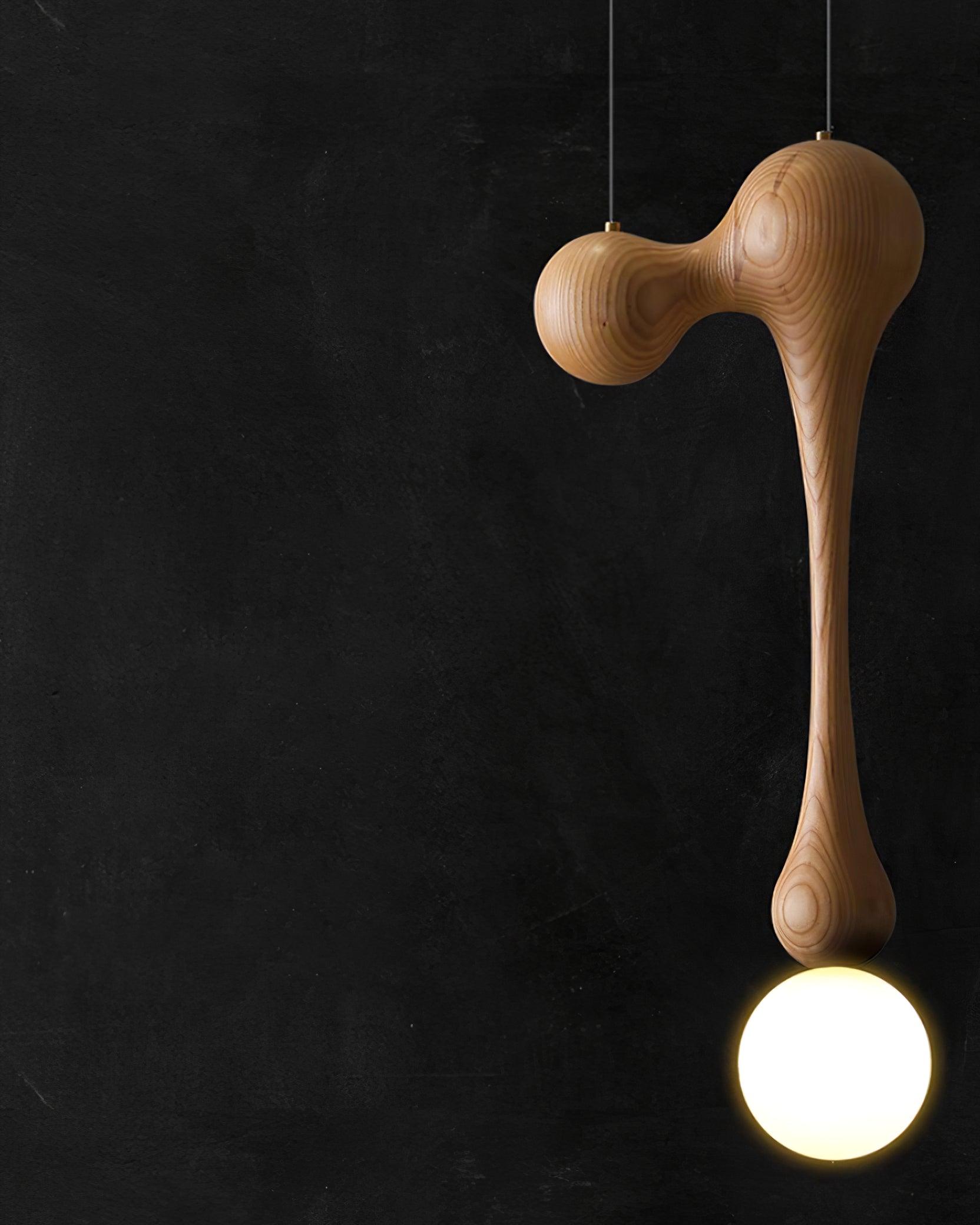 Jenna Wooden Pendant Lamp - Blowlighting