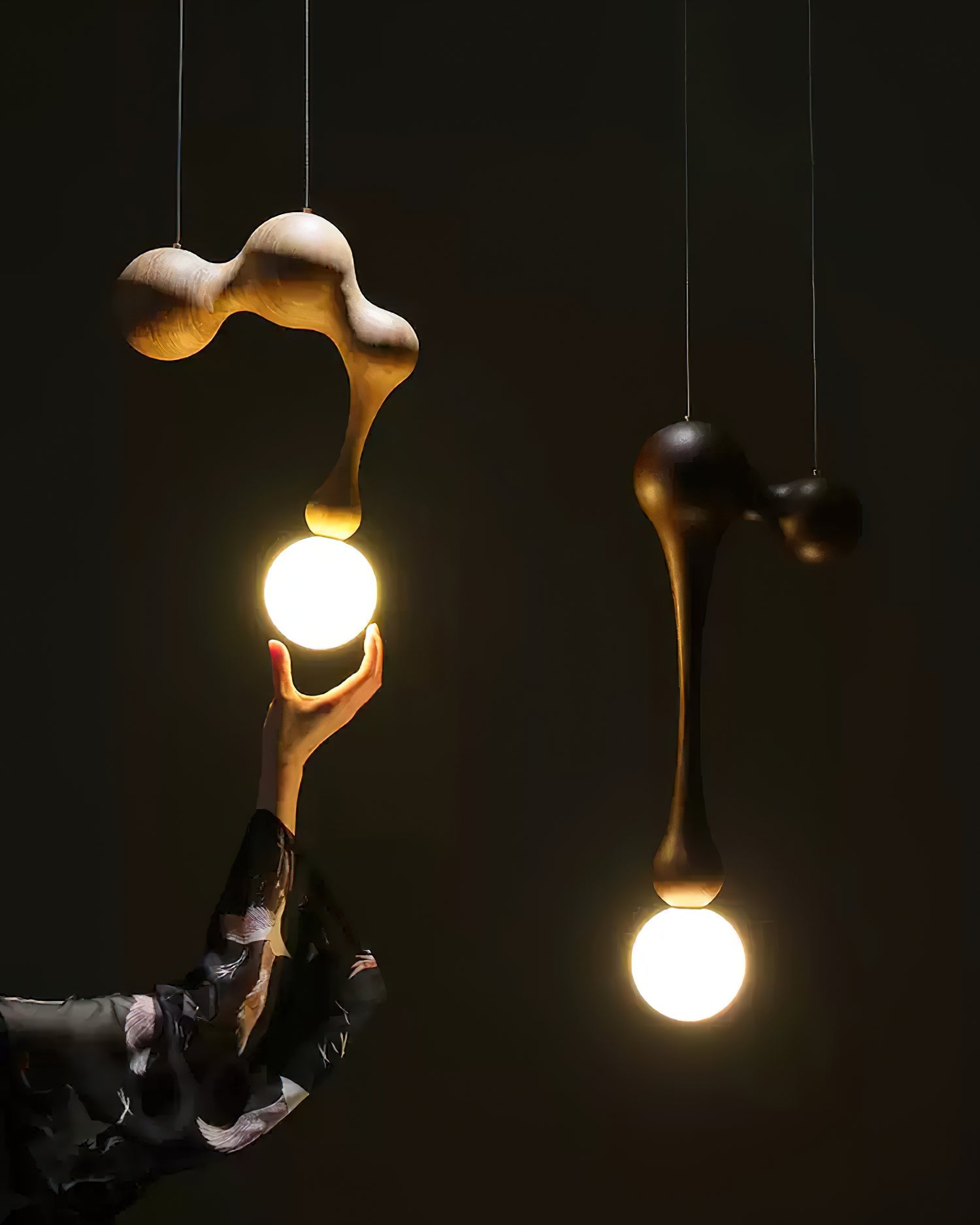 Jenna Wooden Pendant Lamp - Blowlighting