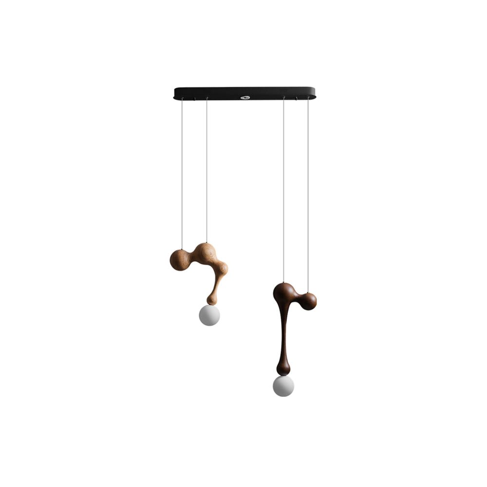 Jenna Wooden Pendant Lamp - Blowlighting