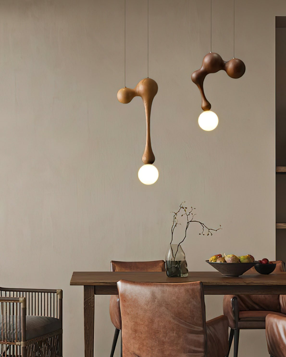 Jenna Wooden Pendant Lamp - Blowlighting
