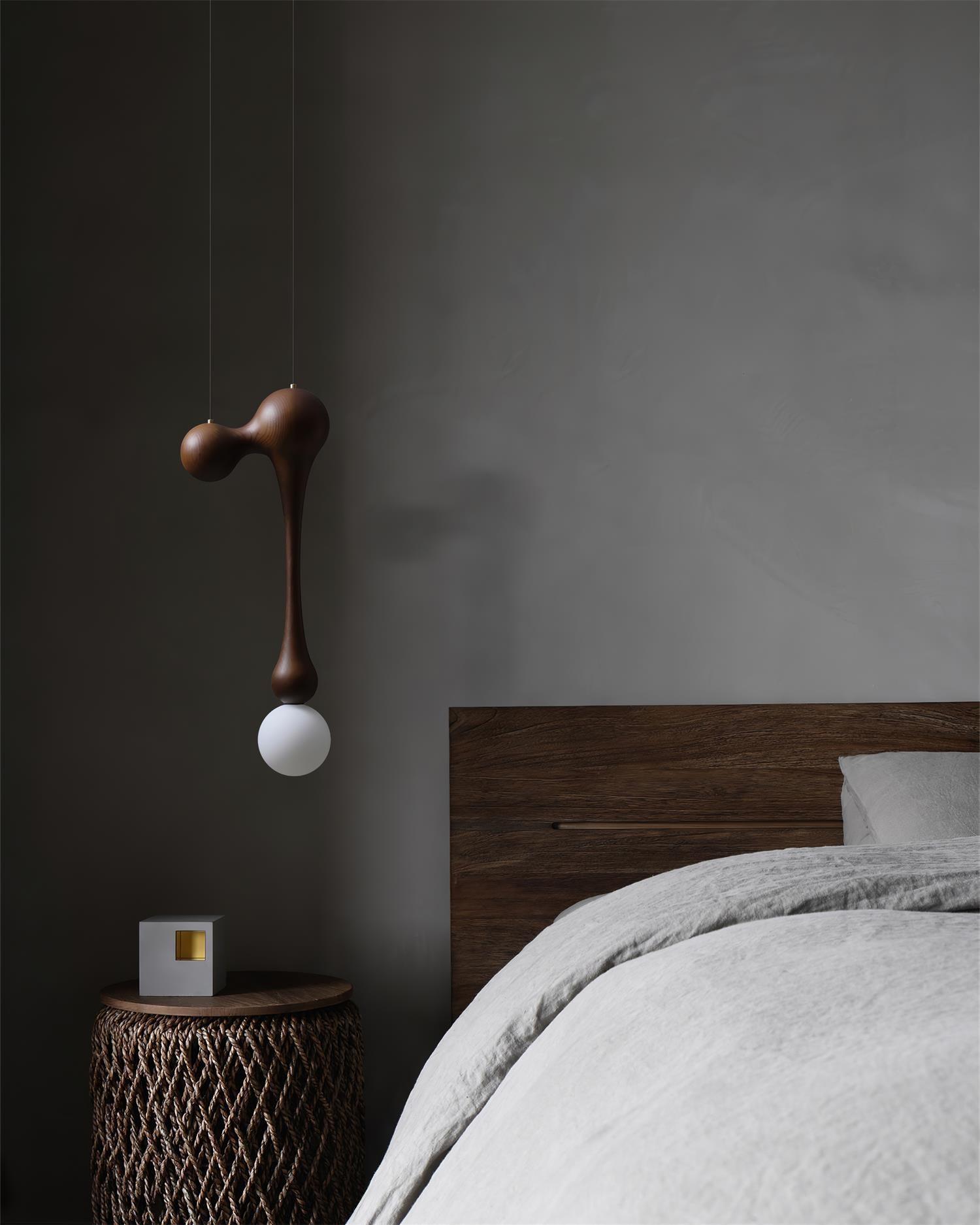 Jenna Wooden Pendant Lamp - Blowlighting