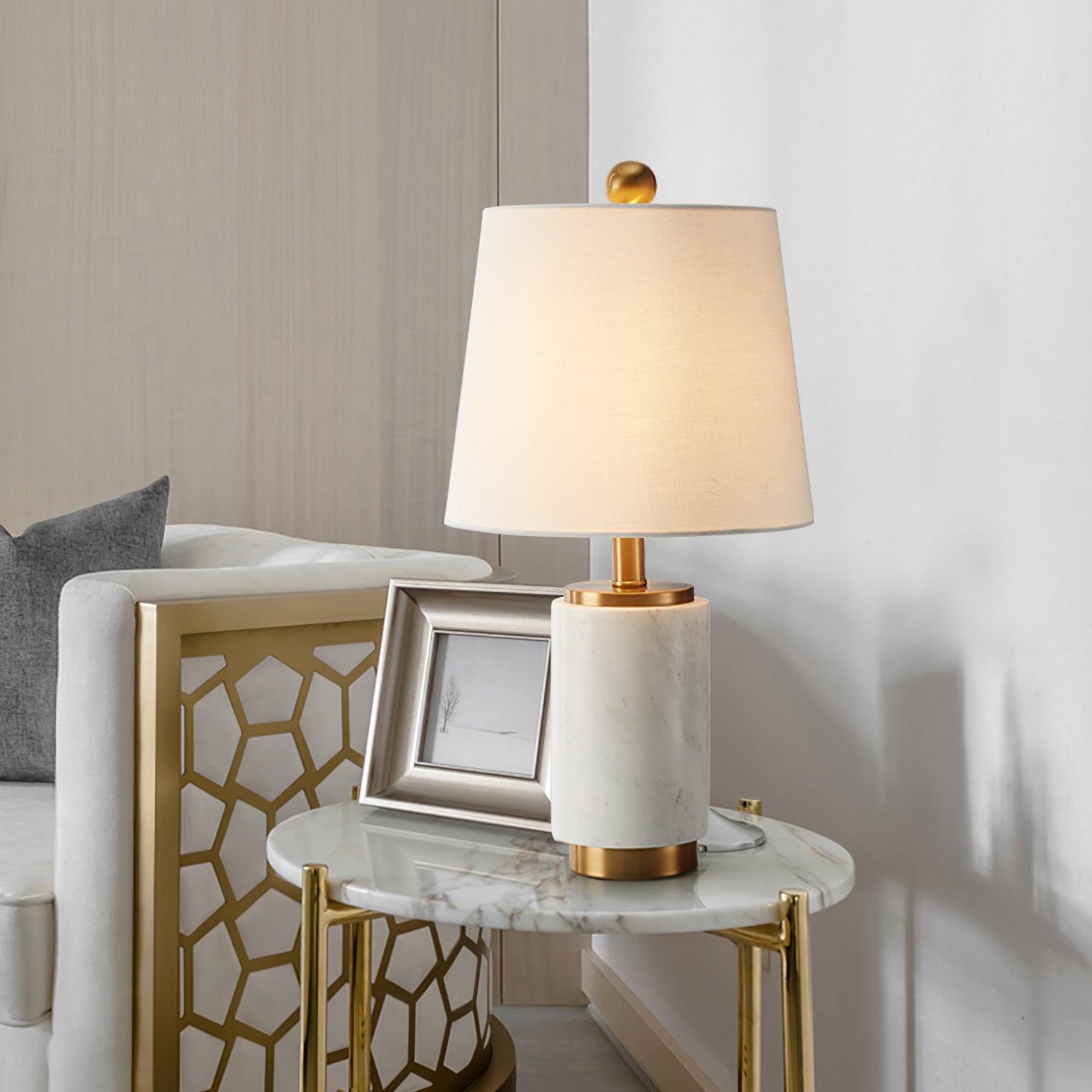 Sarah Modern Metal Table Lamp - Blowlighting