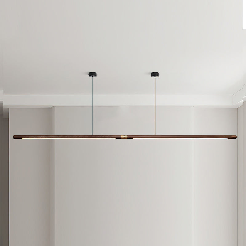 Joist Minimalist Wood Chandelier