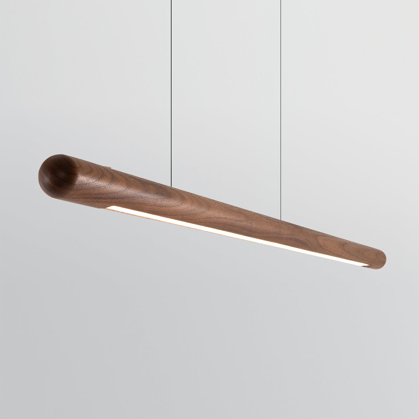 Joist Minimalist Wood Chandelier