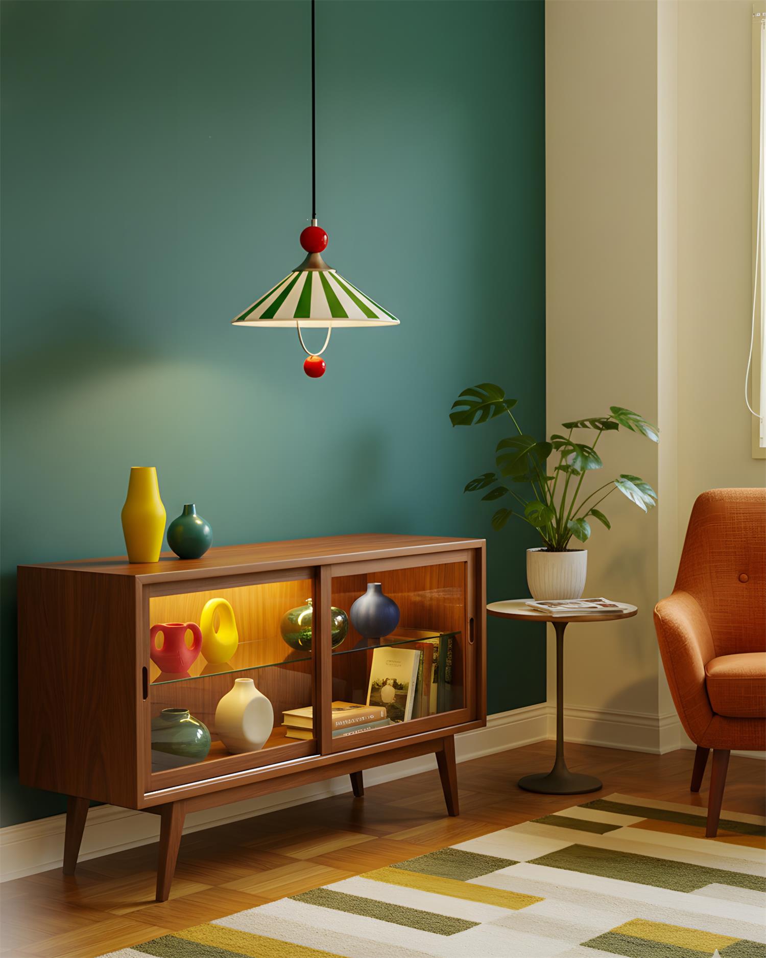 Cherrier Playful Ceramic Pendant Lamp