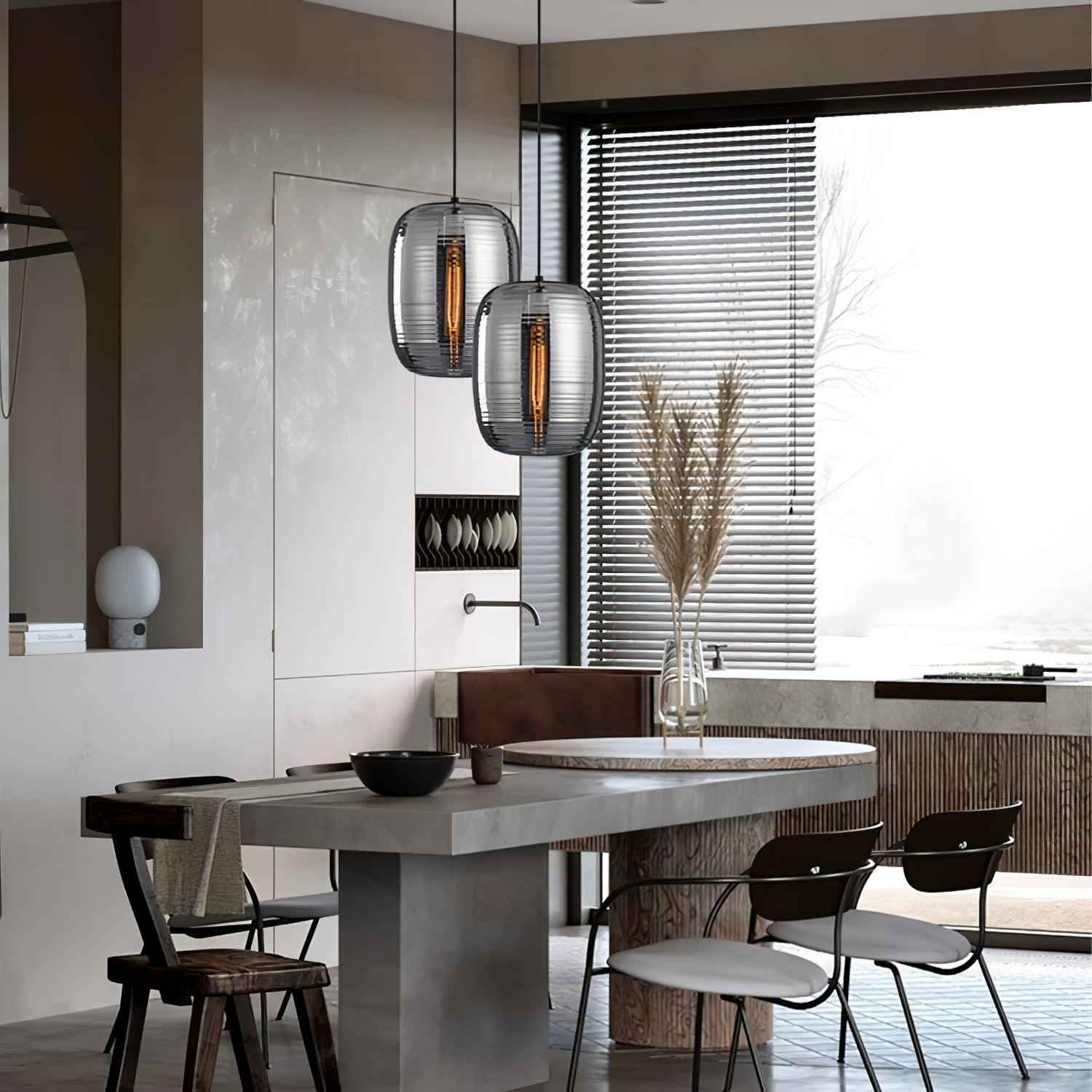 Zetheor Glass Pendant Light - Blowlighting