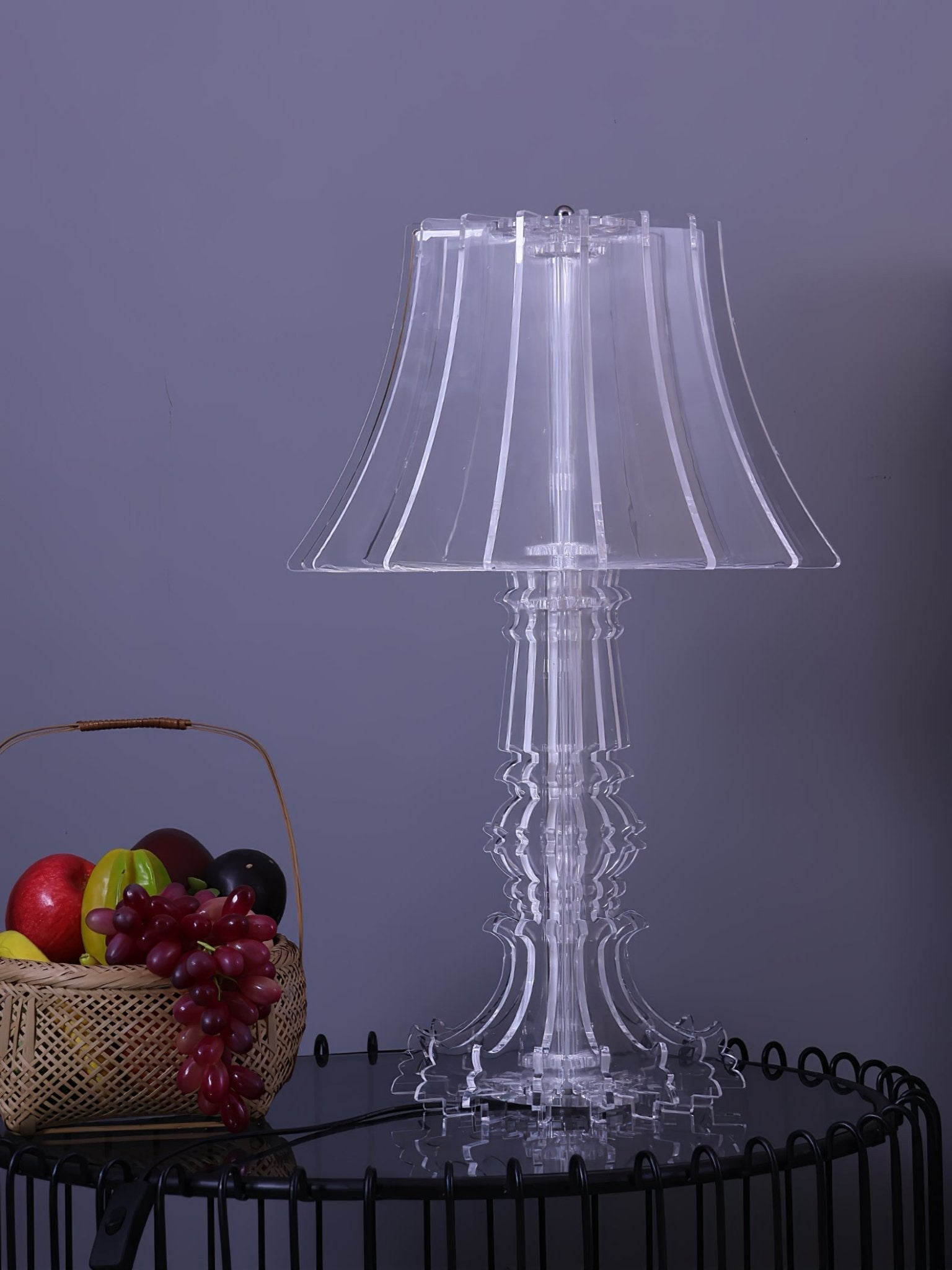 Elmariel Sculptural Acrylic Table Lamp - Blowlighting