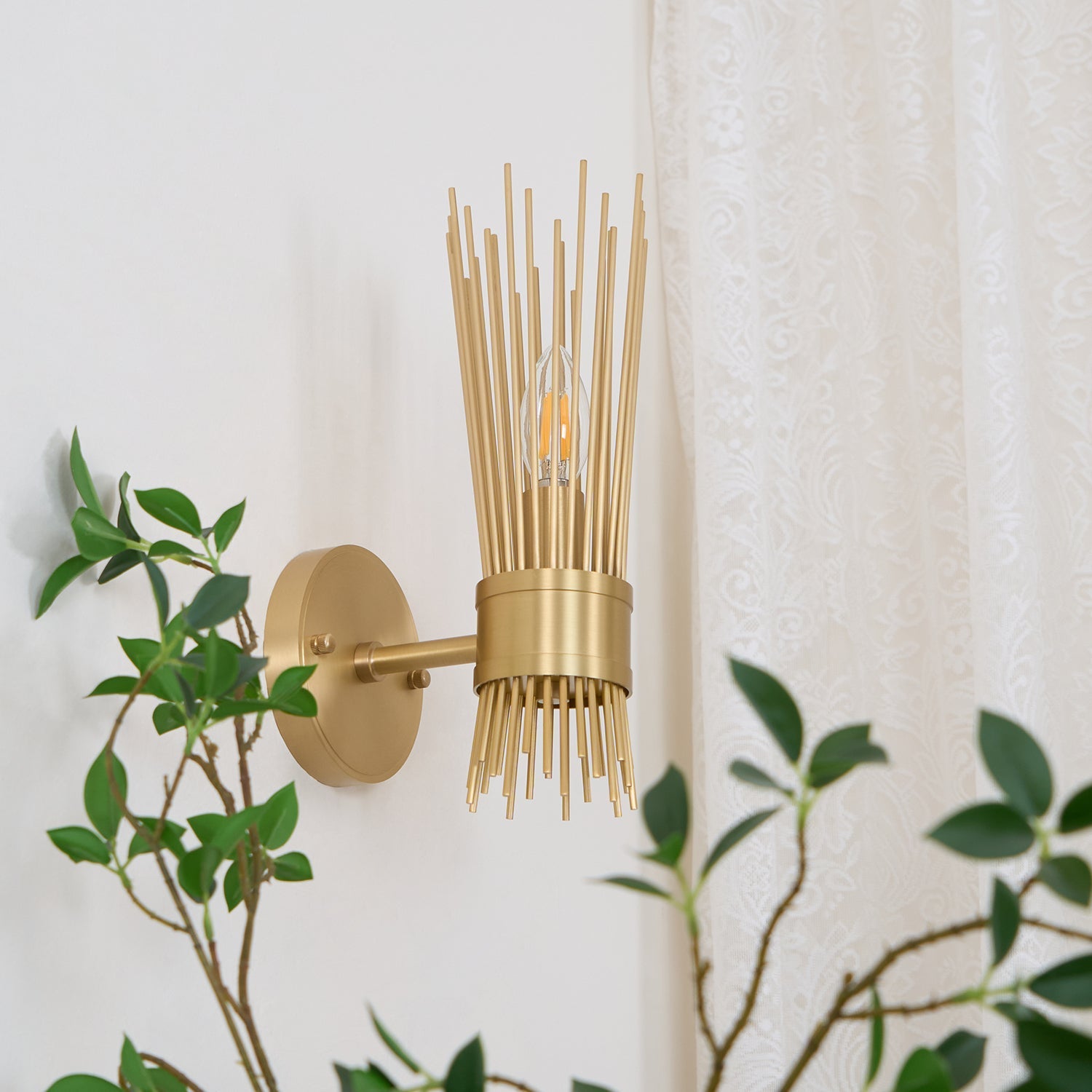Jovenko Candle Wall Light - Blowlighting