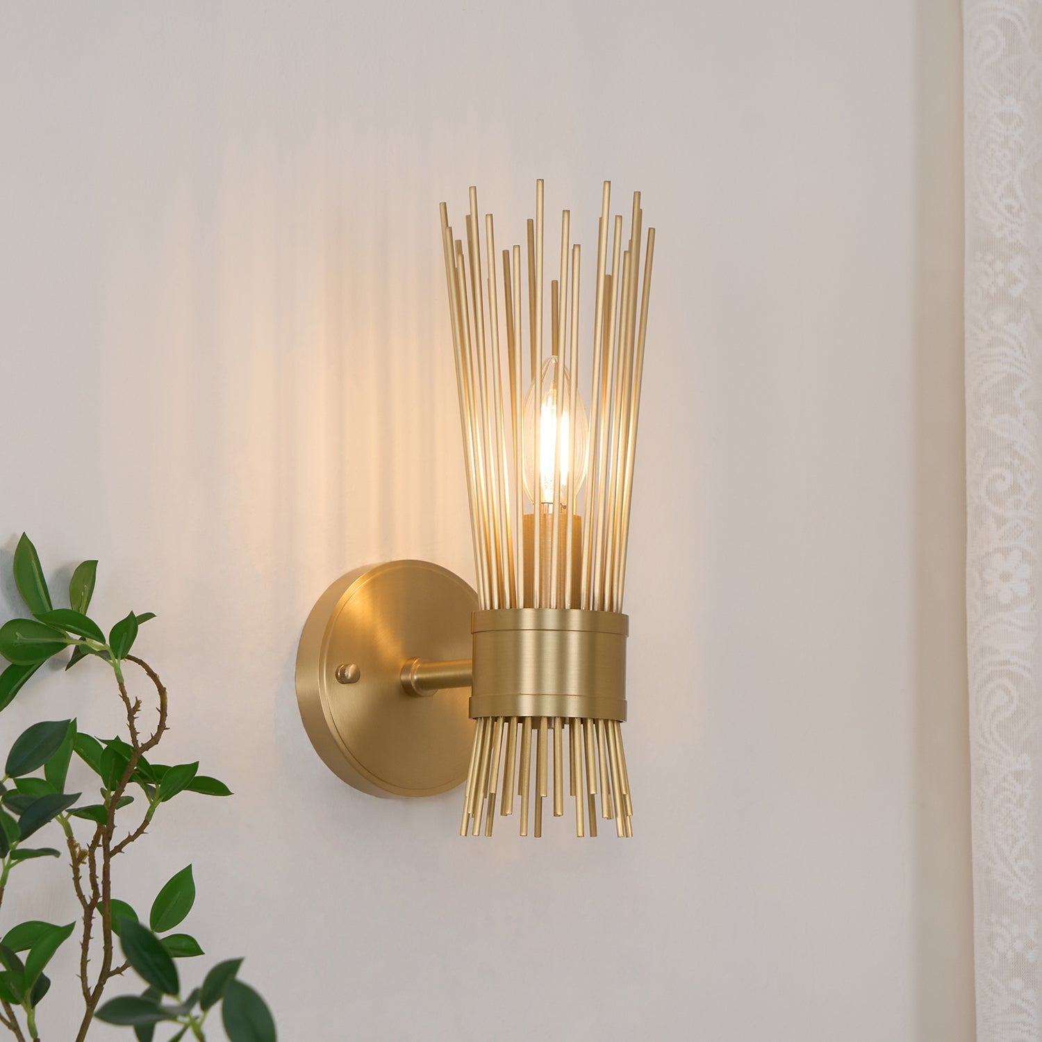 Jovenko Candle Wall Light - Blowlighting