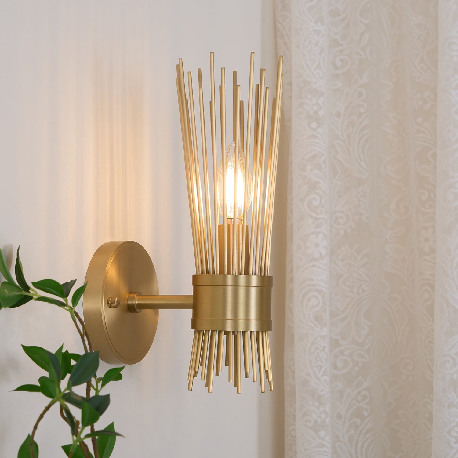 Jovenko Candle Wall Light - Blowlighting