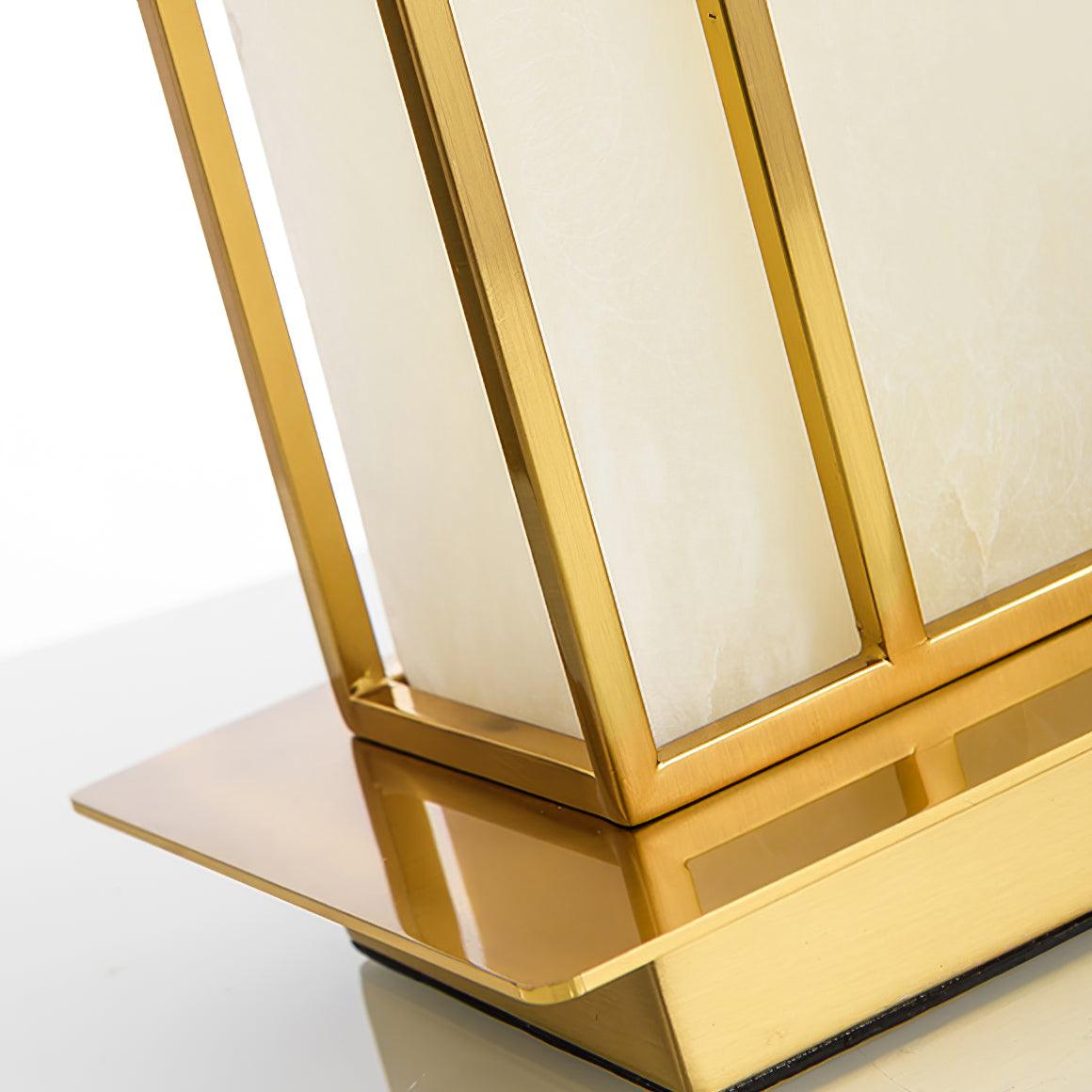 Nysilor Rectangular Glass Table Lamp - Blowlighting