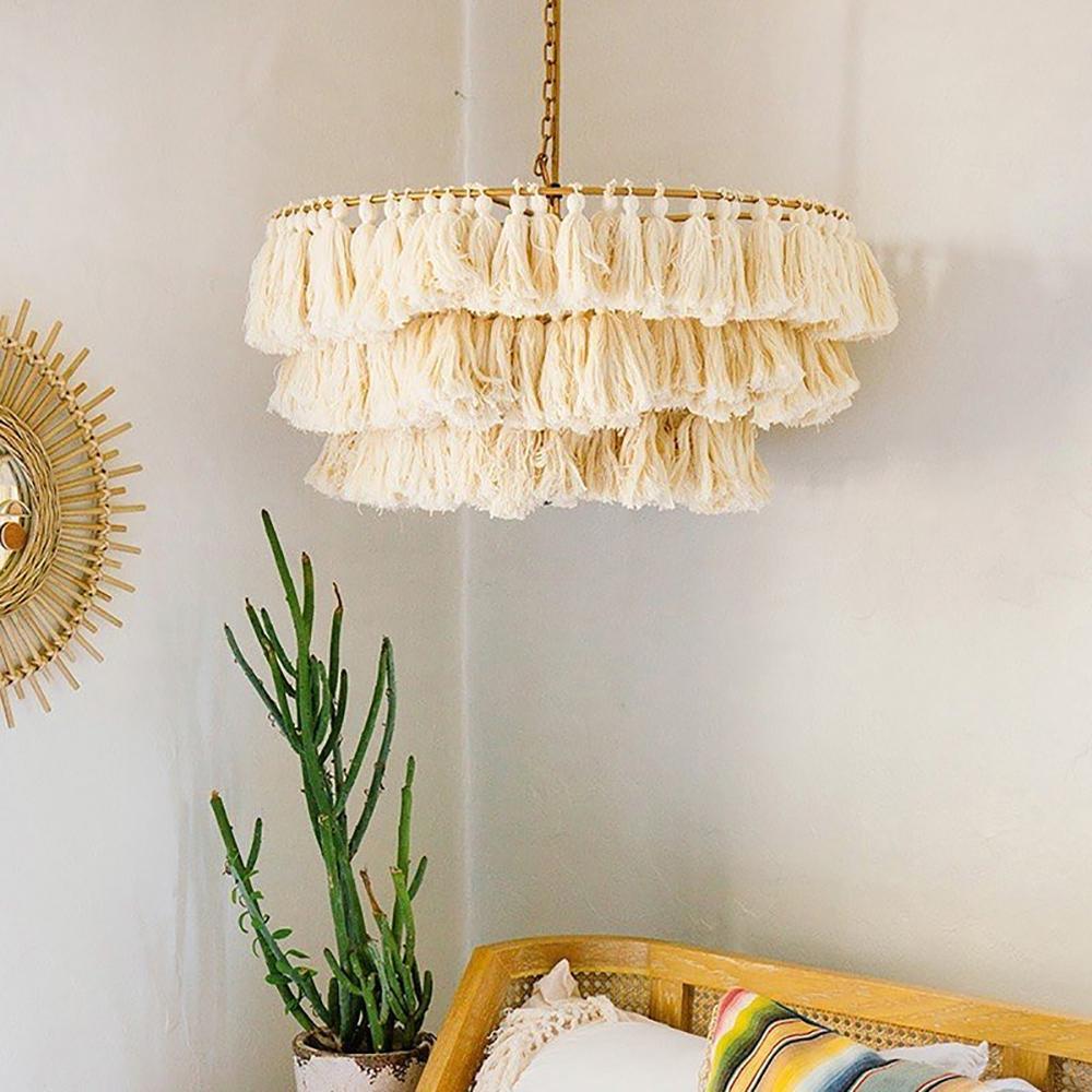 Fela Tassel Chandelier - Blowlighting
