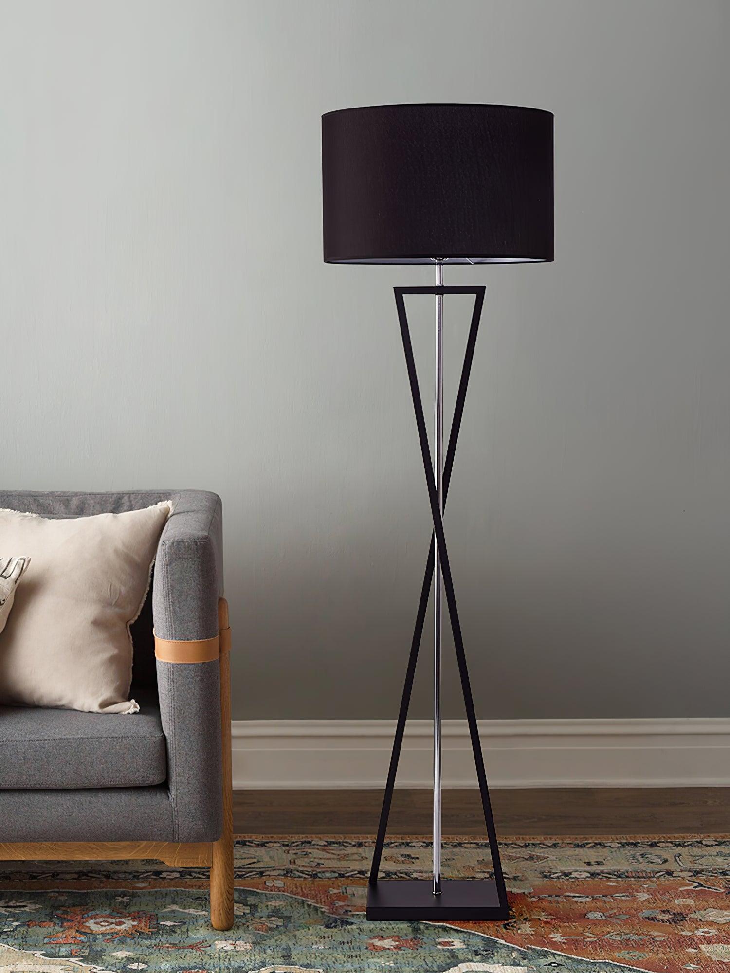 Kaden Black Floor Lamp - Blowlighting