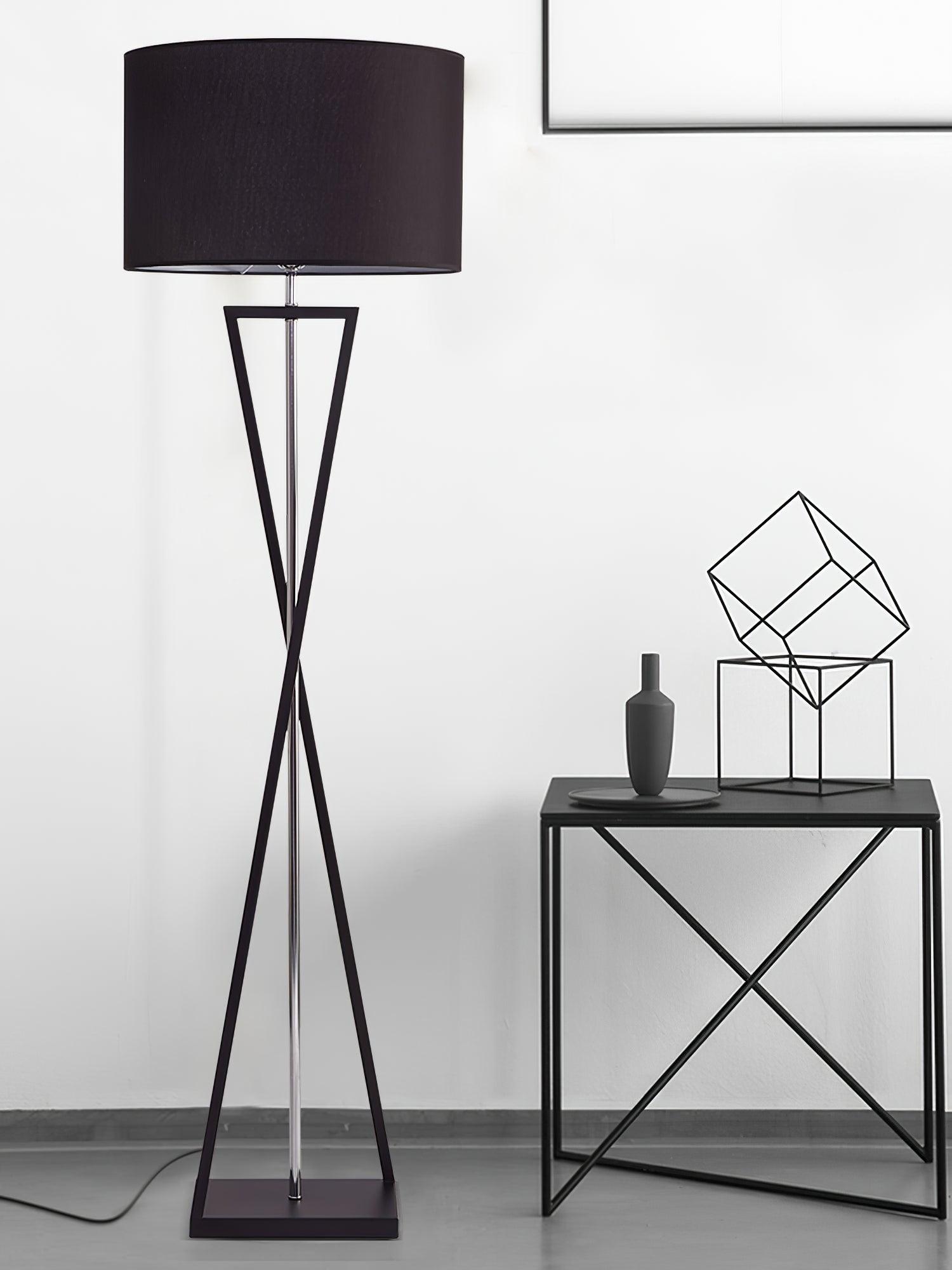 Kaden Black Floor Lamp - Blowlighting
