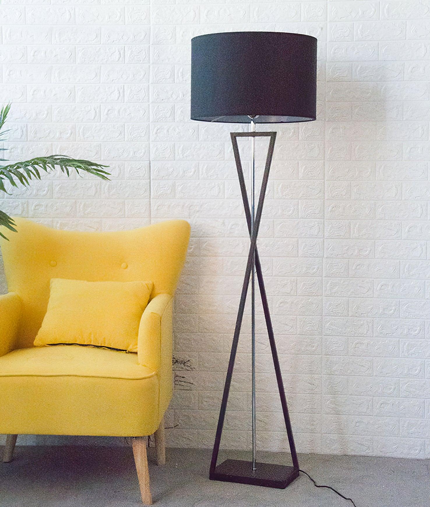 Kaden Black Floor Lamp - Blowlighting