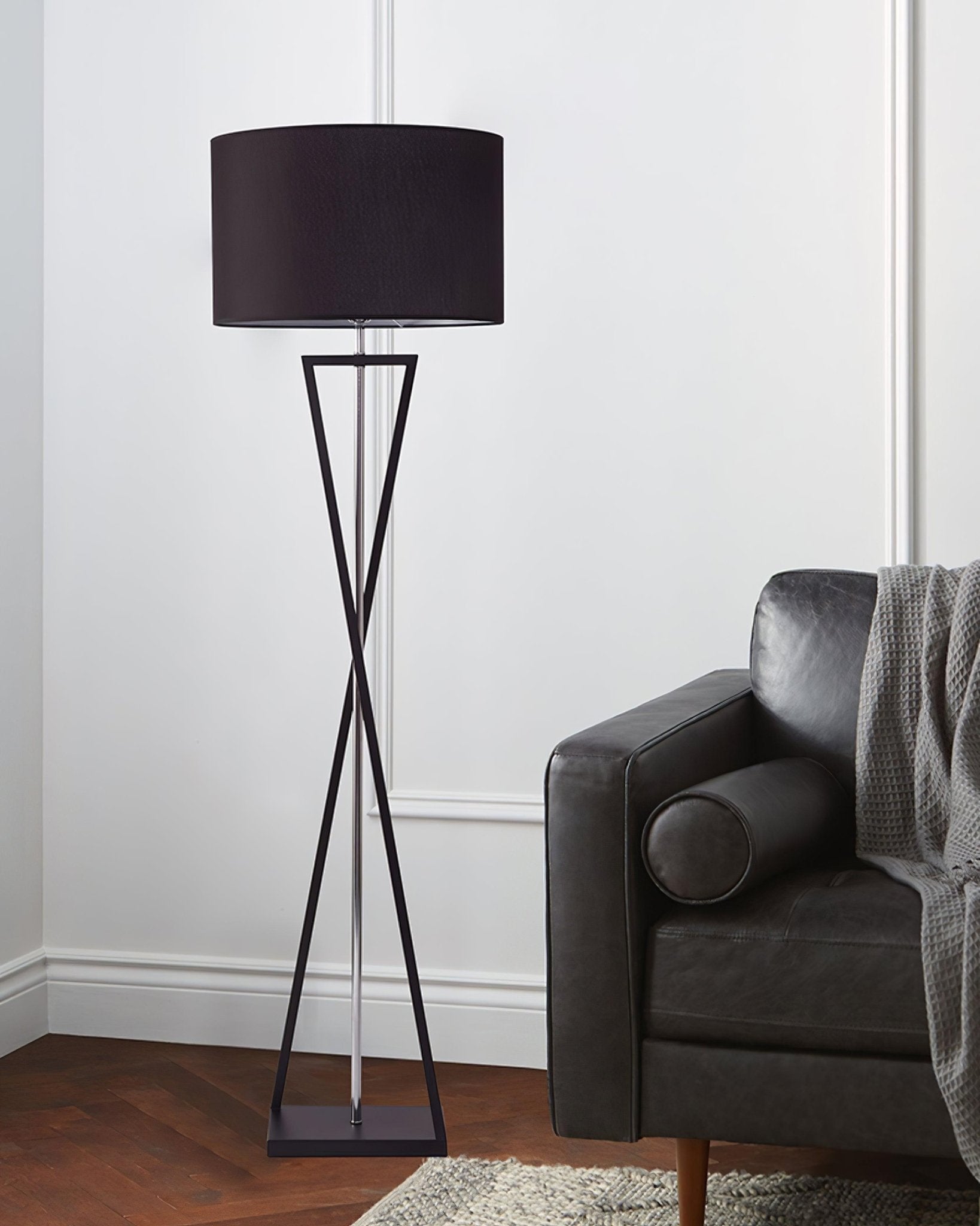 Kaden Black Floor Lamp - Blowlighting